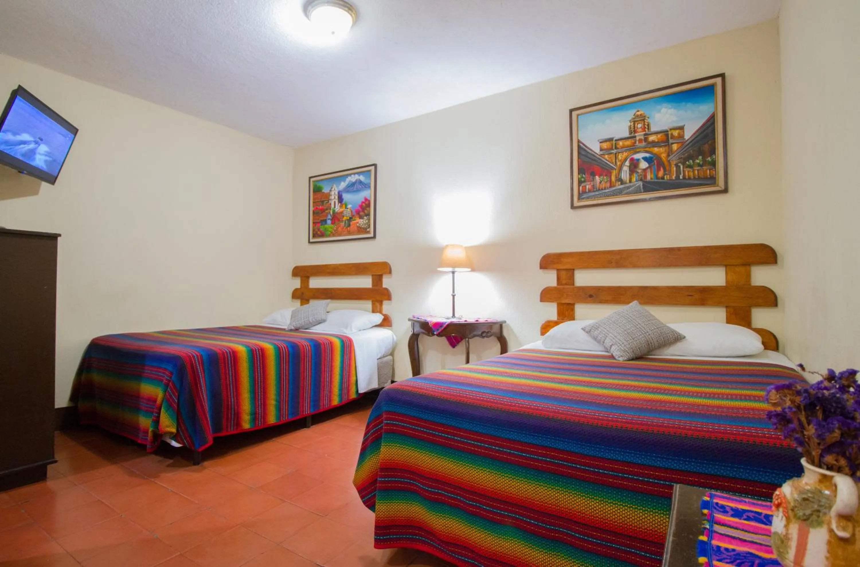 Bed in Posada Doña Luisa