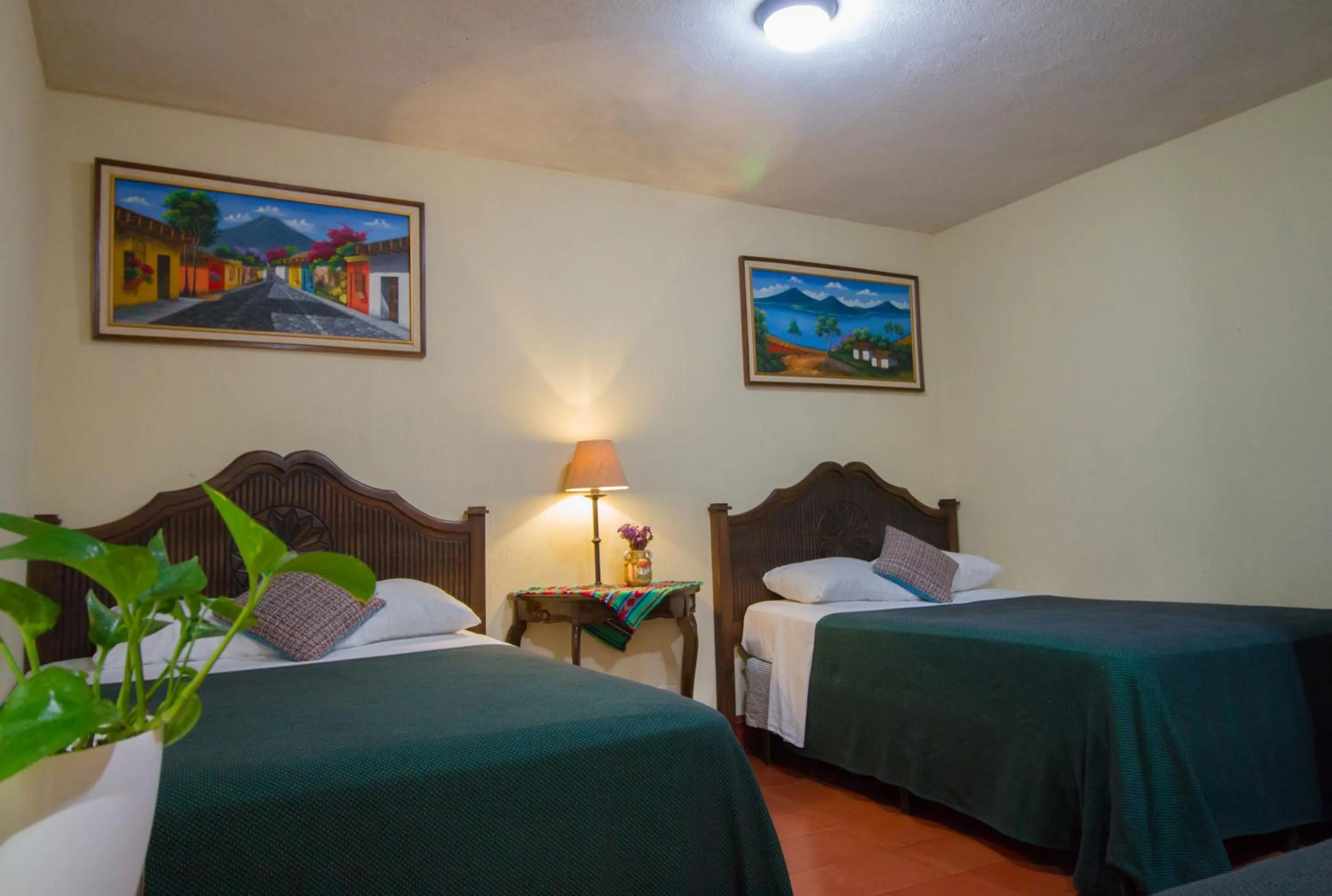 Bed in Posada Doña Luisa