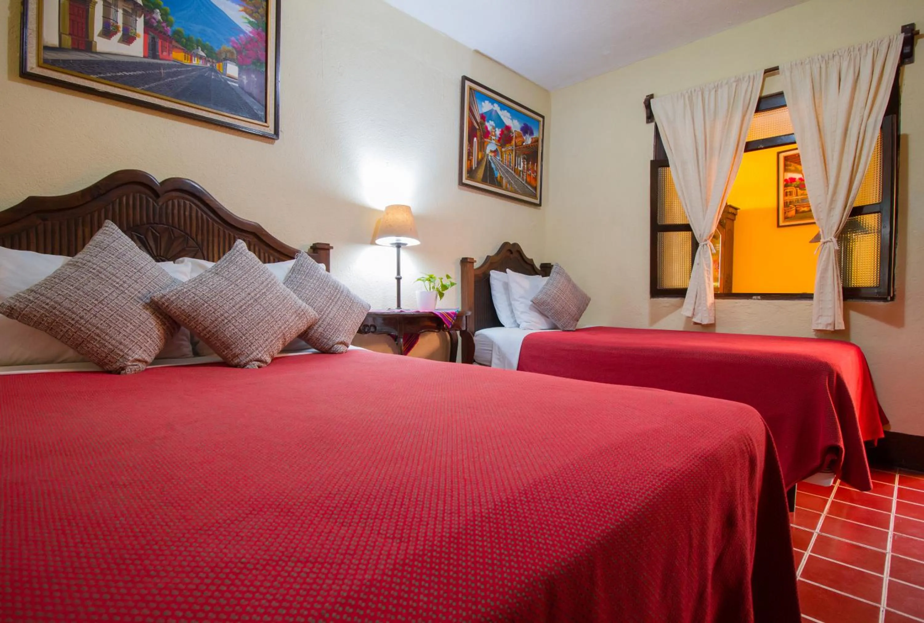 Bed in Posada Doña Luisa