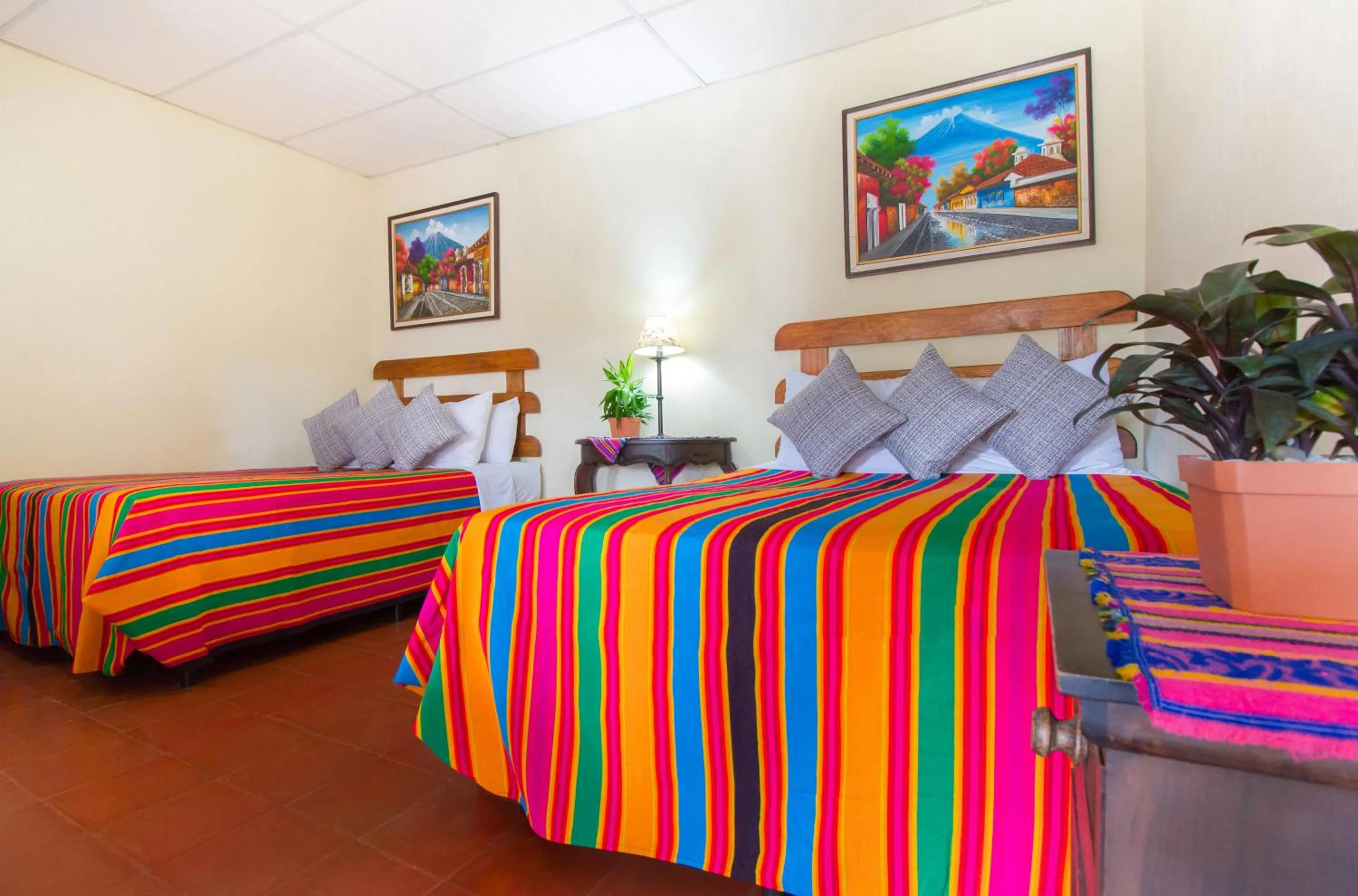 Bed in Posada Doña Luisa