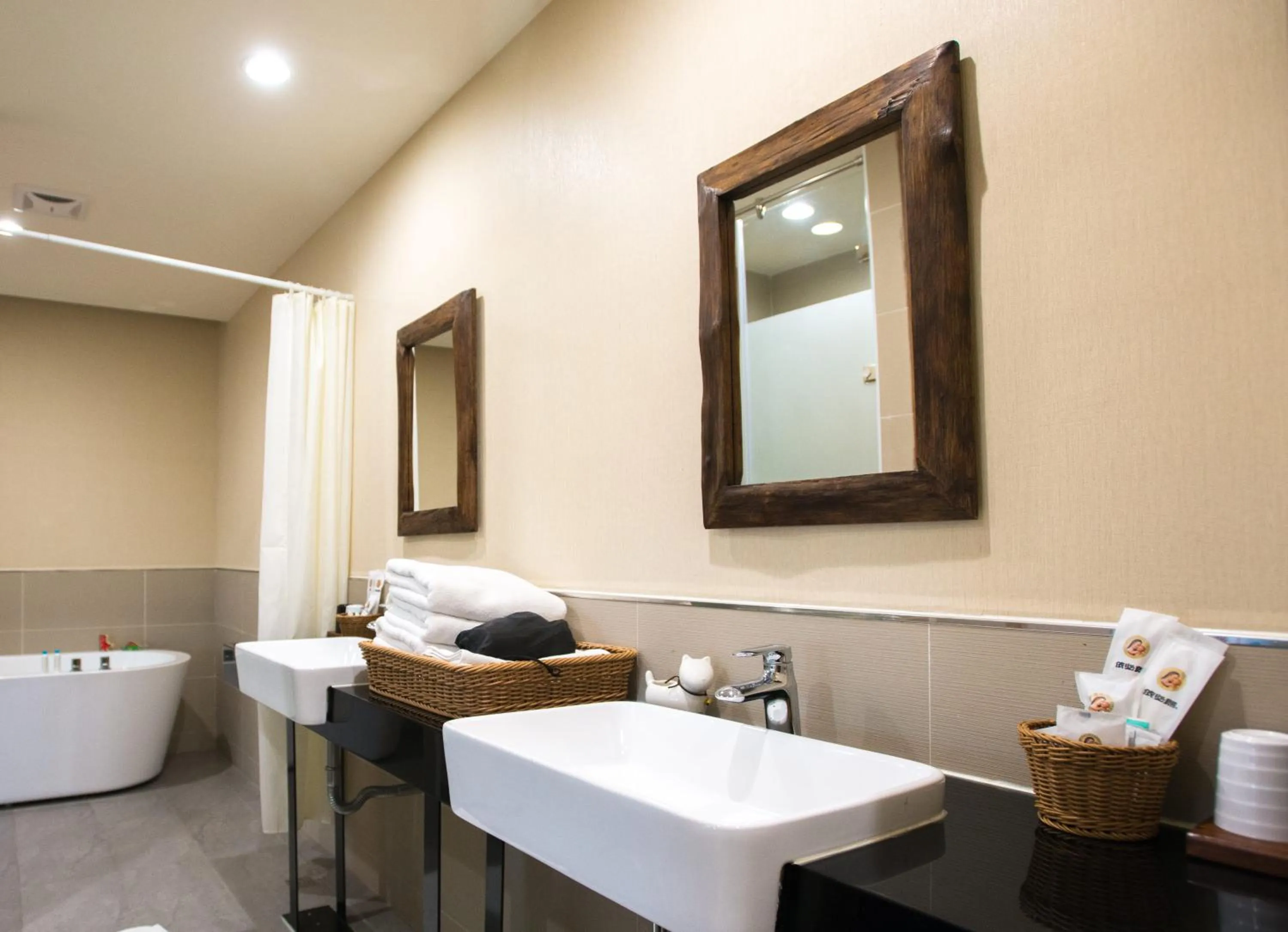 Bathroom in Tainan Julie's Garden 峰情文旅