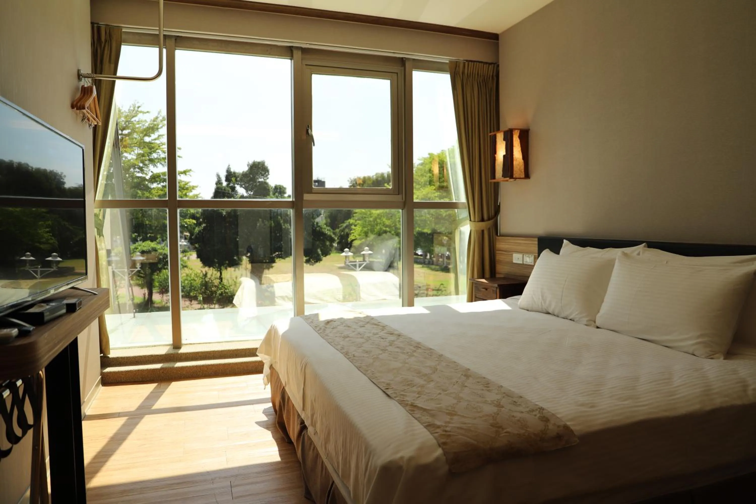 Bed in Tainan Julie's Garden 峰情文旅