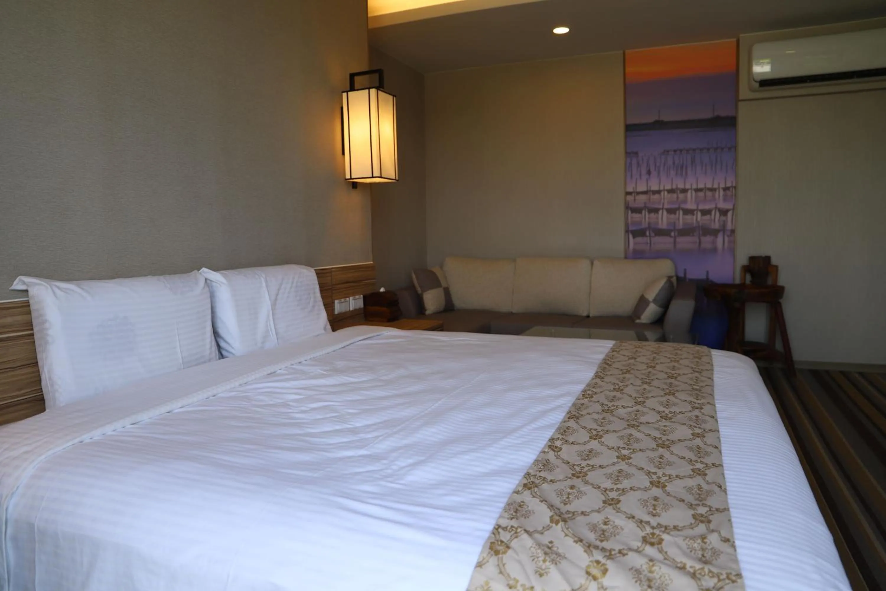 Bed in Tainan Julie's Garden 峰情文旅