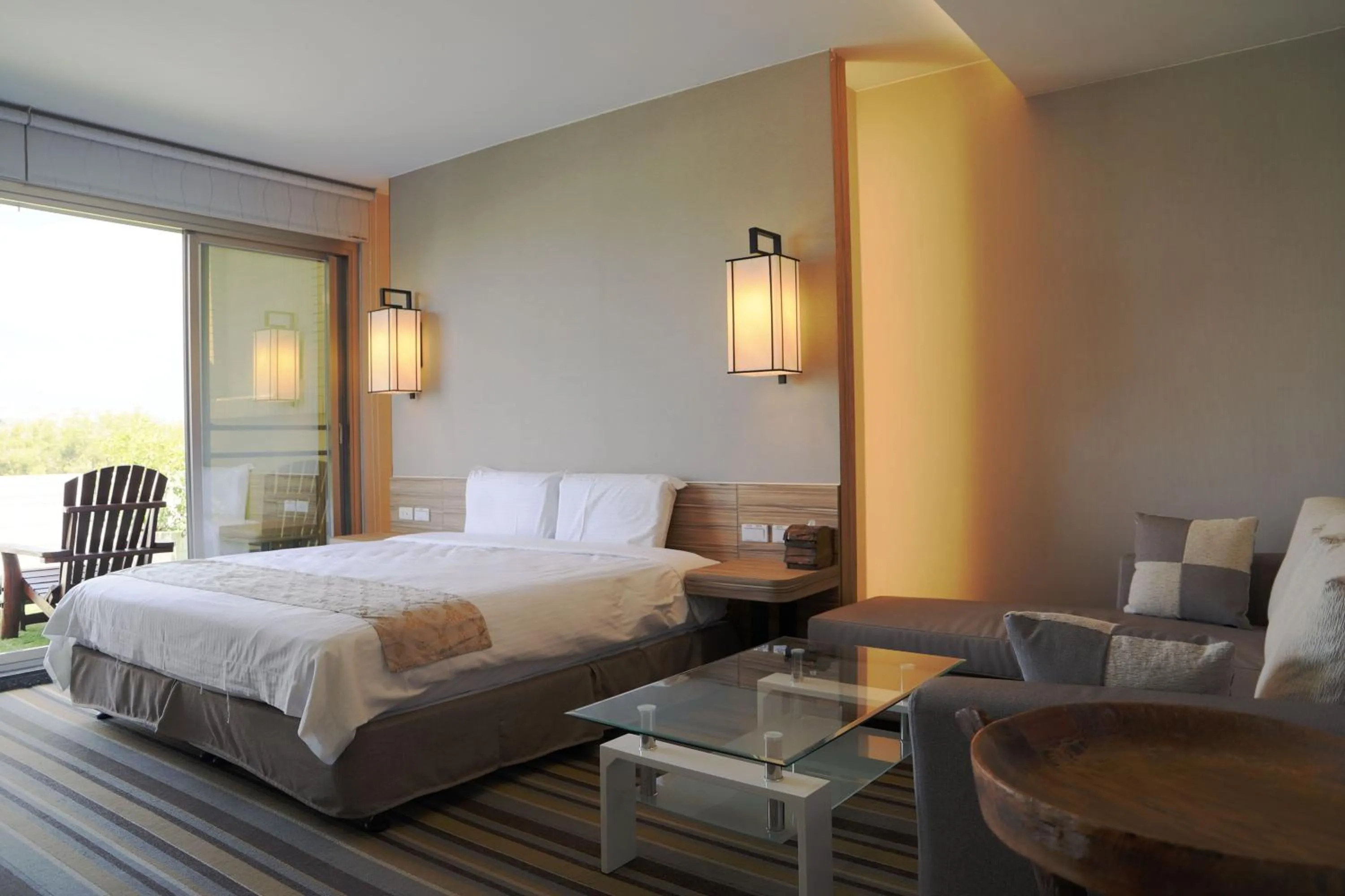 Bed in Tainan Julie's Garden 峰情文旅