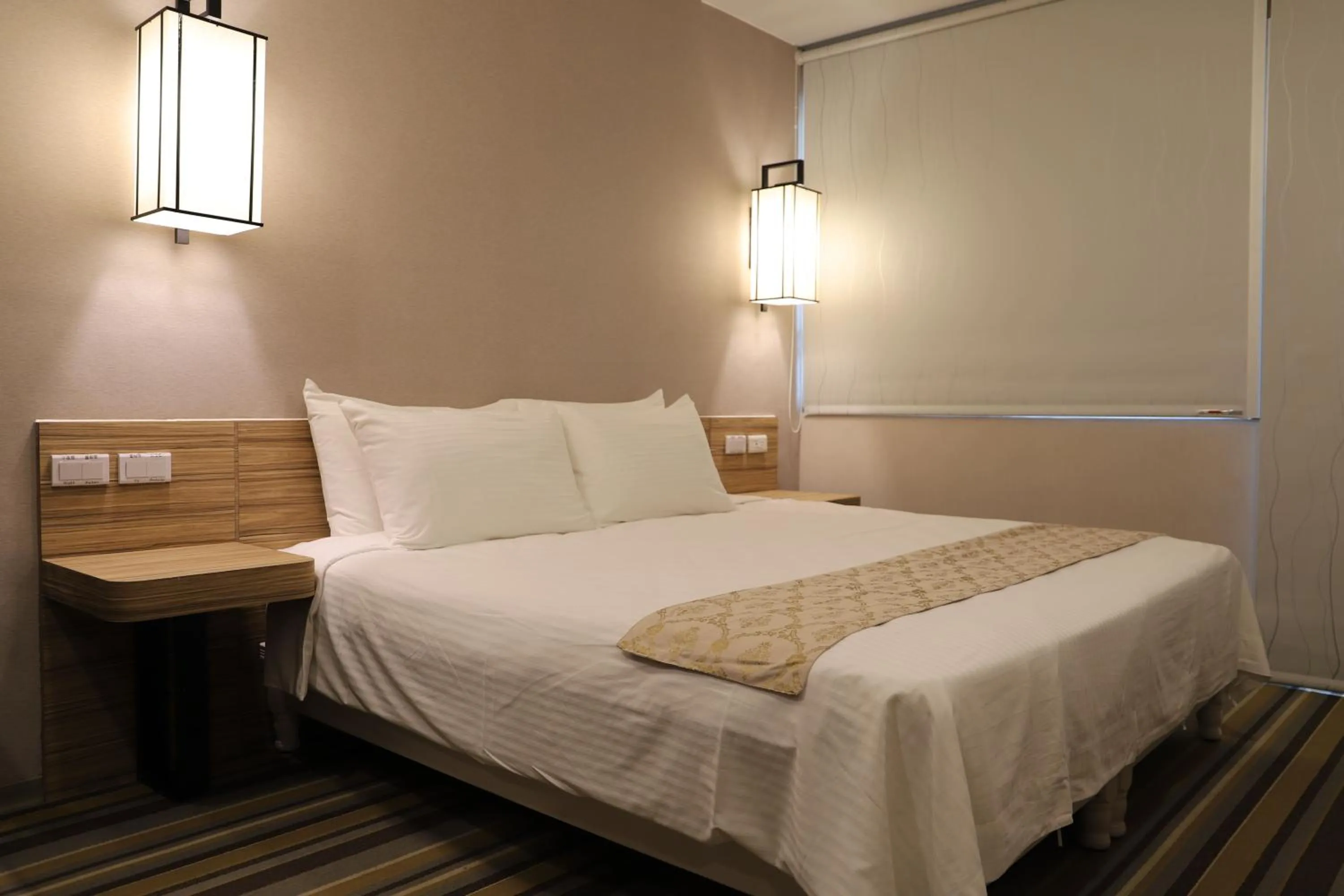 Bed in Tainan Julie's Garden 峰情文旅