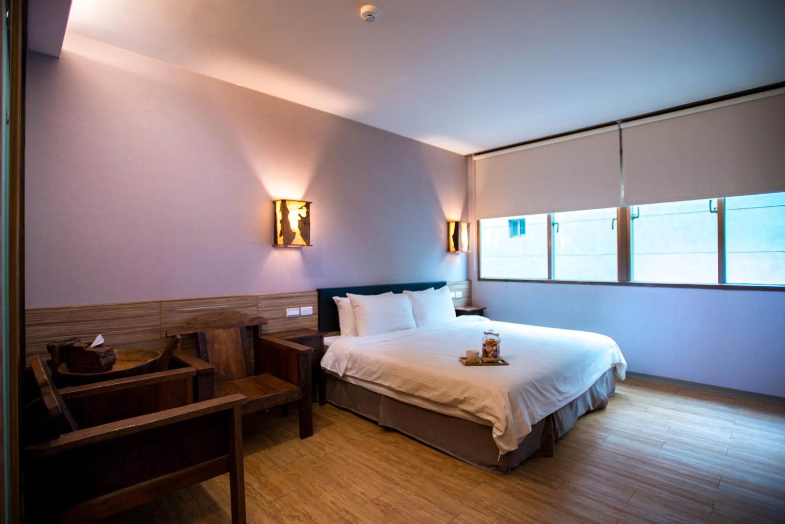 Bed in Tainan Julie's Garden 峰情文旅