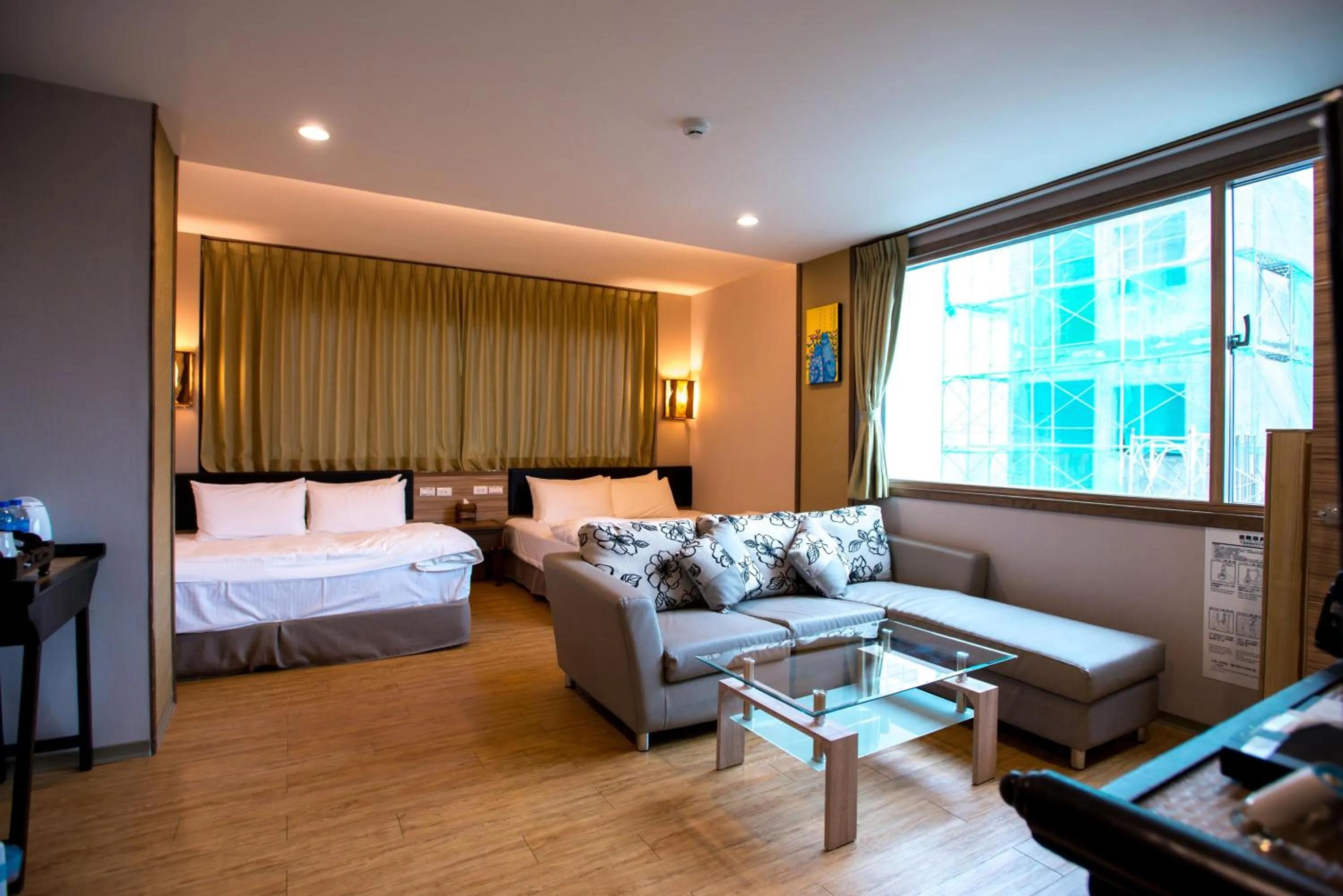 Bed in Tainan Julie's Garden 峰情文旅