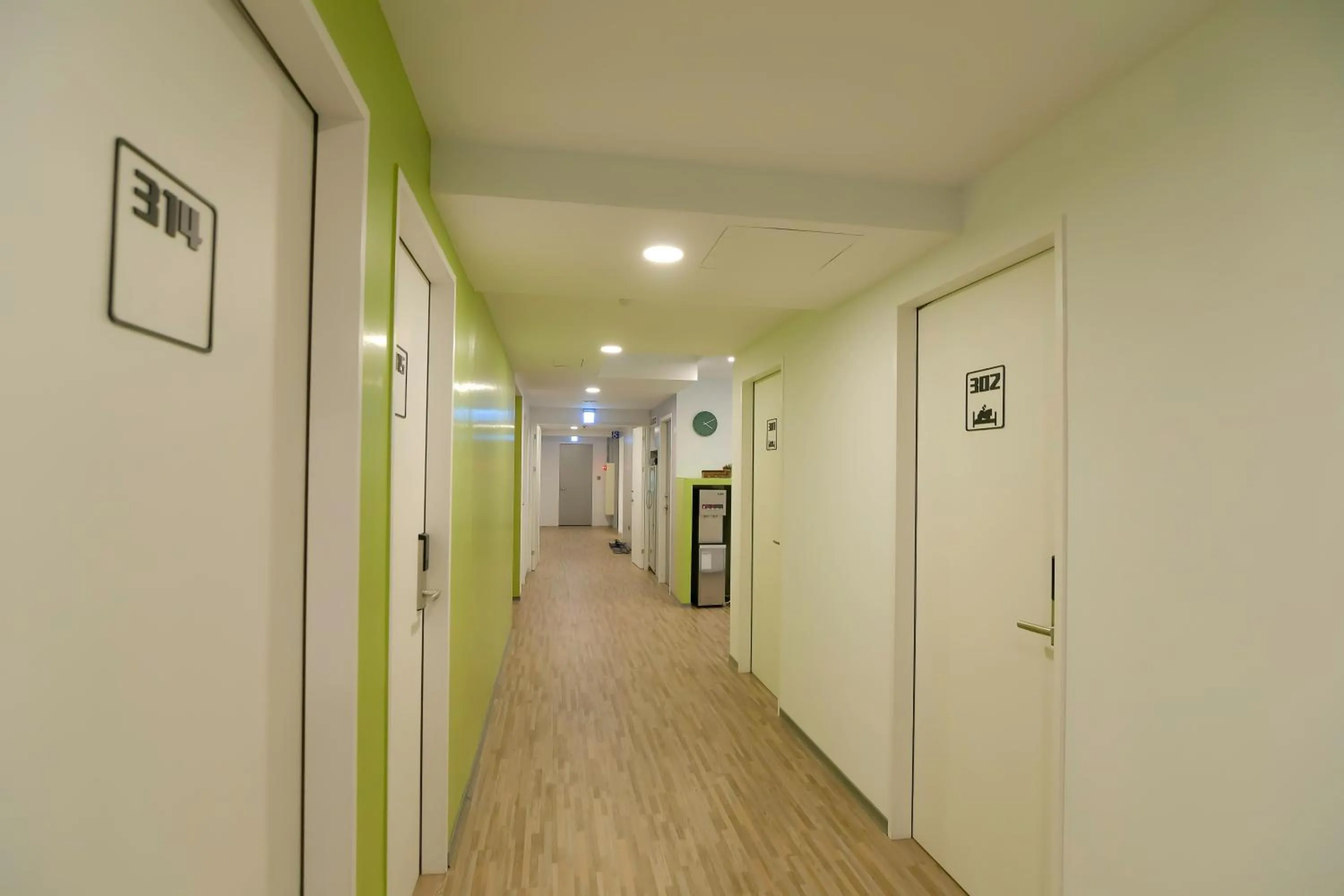 On site in Flyinn Hostel