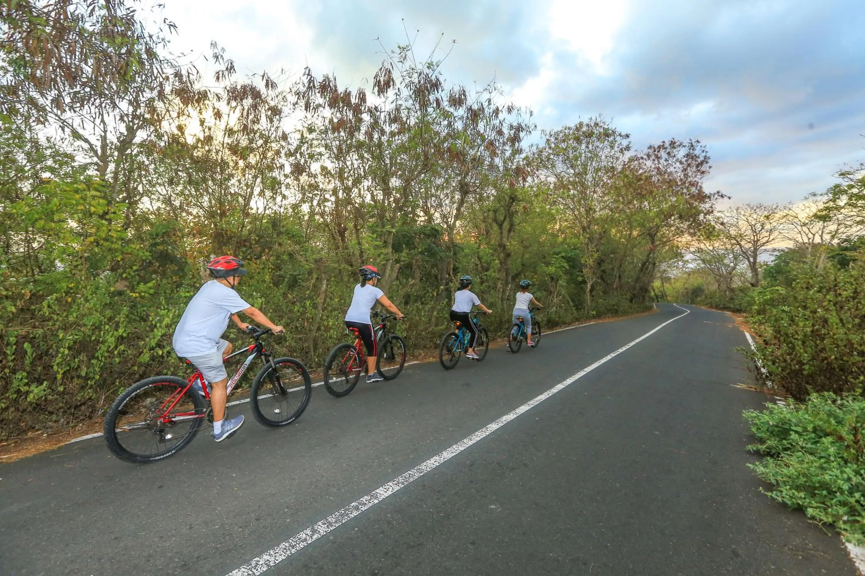 Cycling in La Berceuse Resort and Villa Nusa Dua by Taritiya Collection