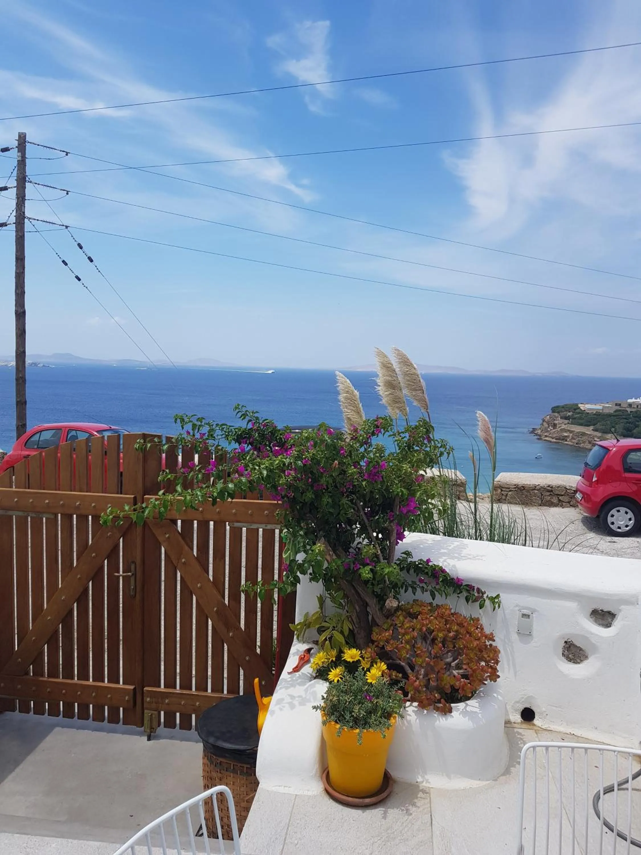 Balcony/Terrace in Villa Elina suites and more