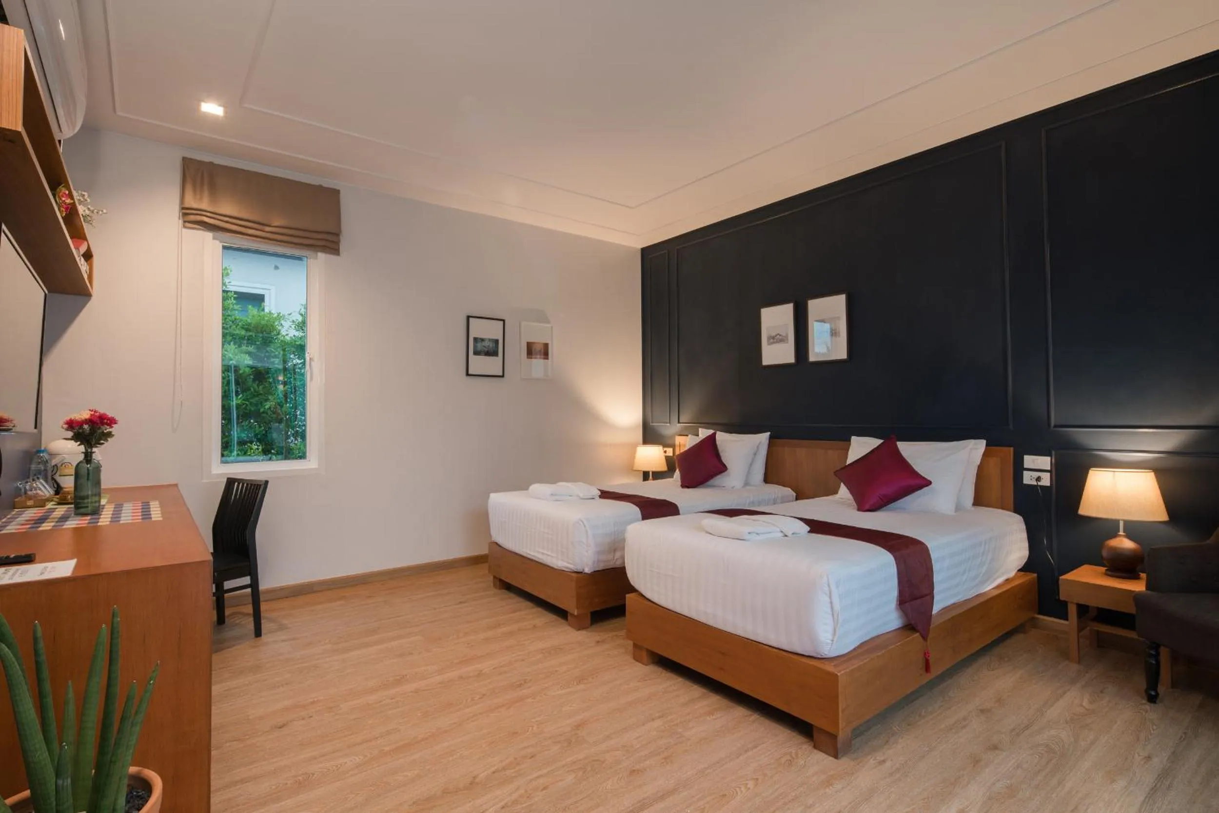 Photo of the whole room, Bed in The Orchid Villa