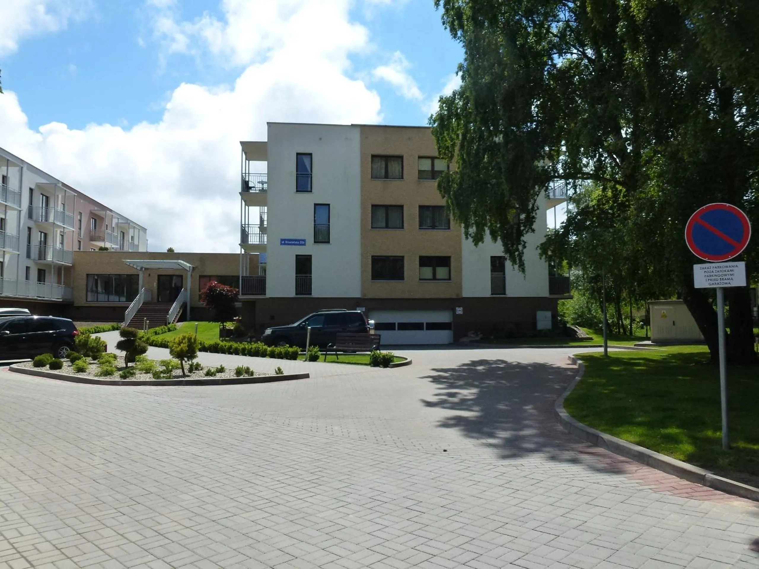 Facade/entrance in Apartament Słoneczny