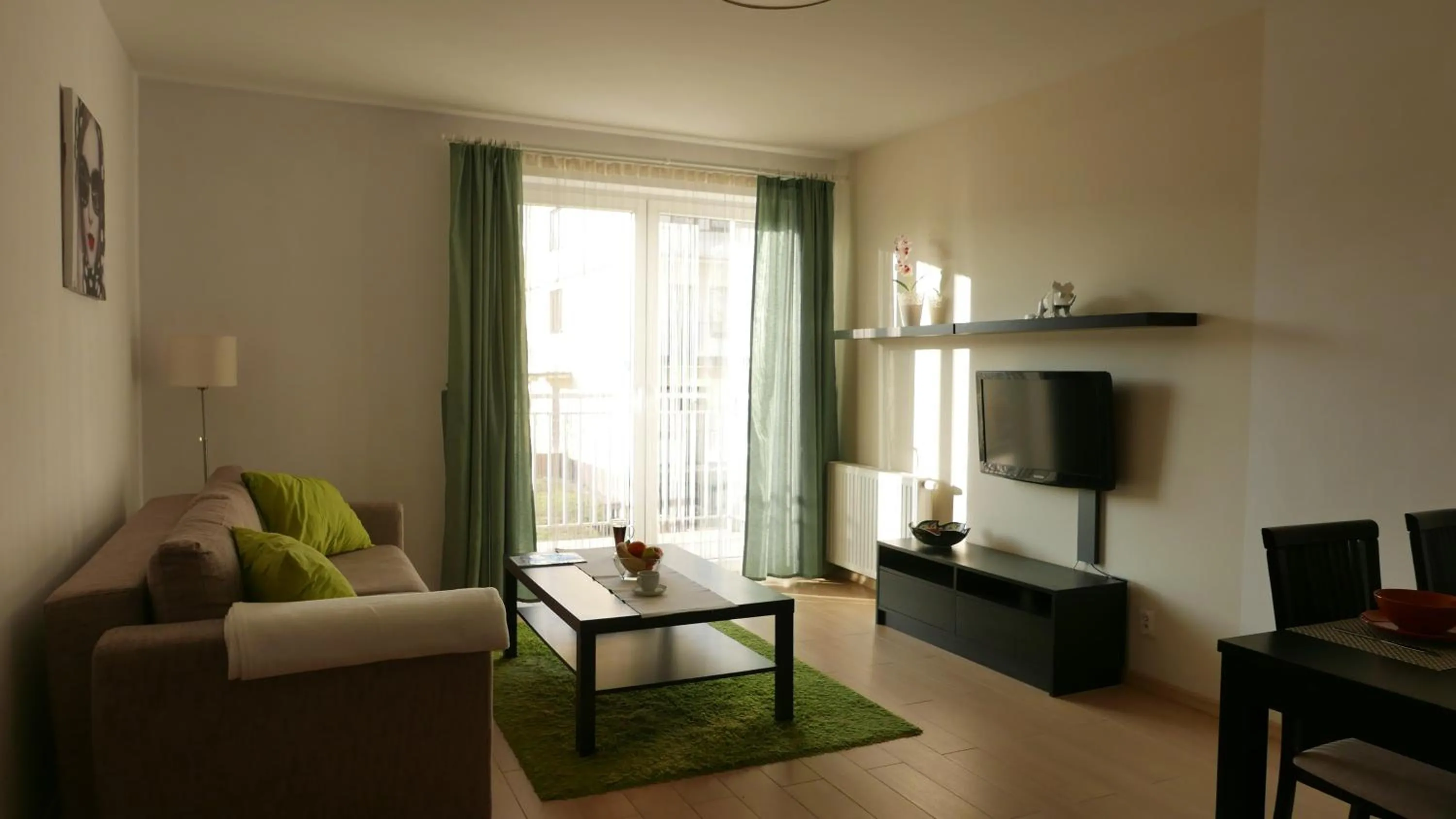 Living room in Apartament Słoneczny