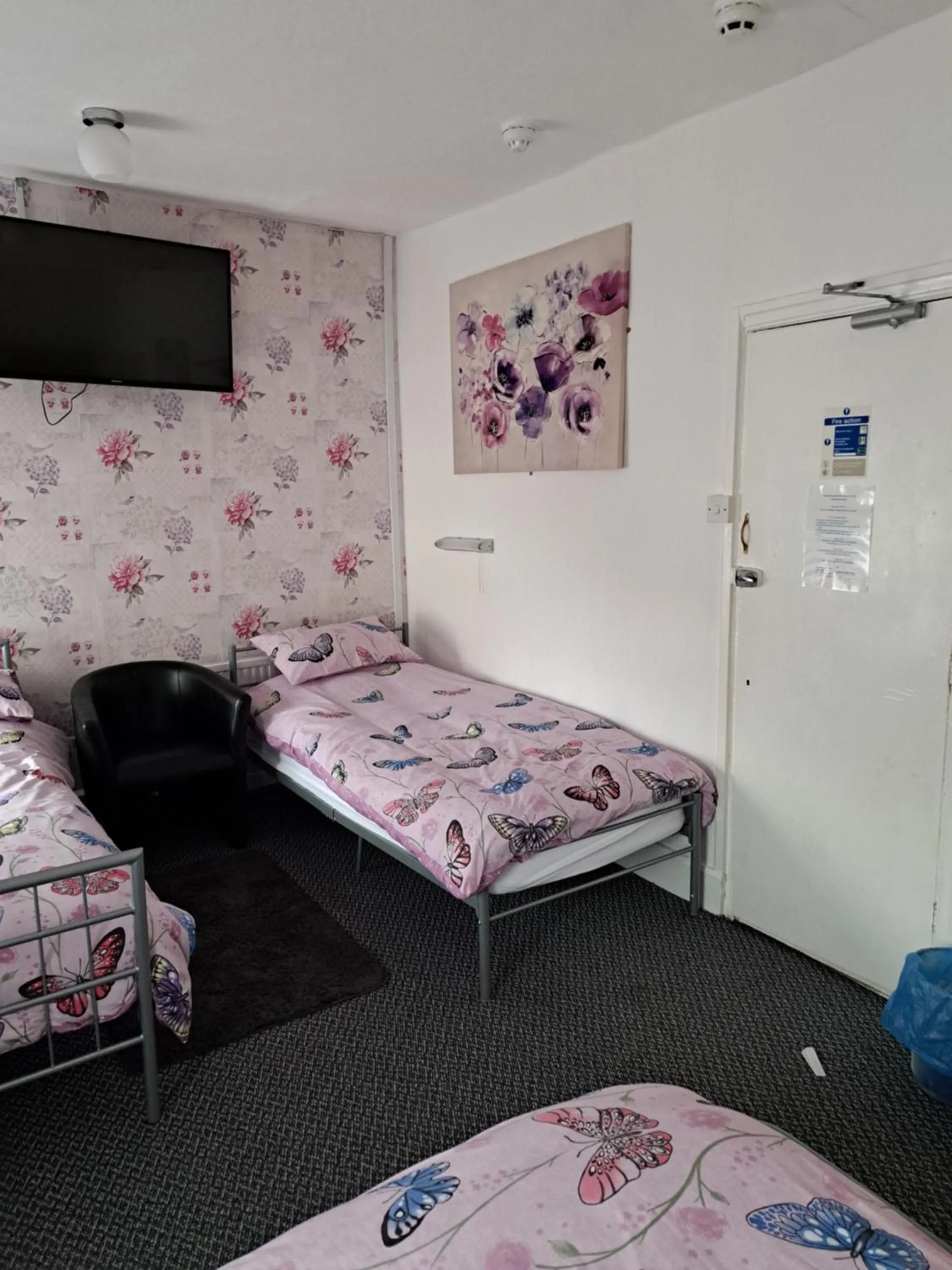 Bed in Montgomery Hotel