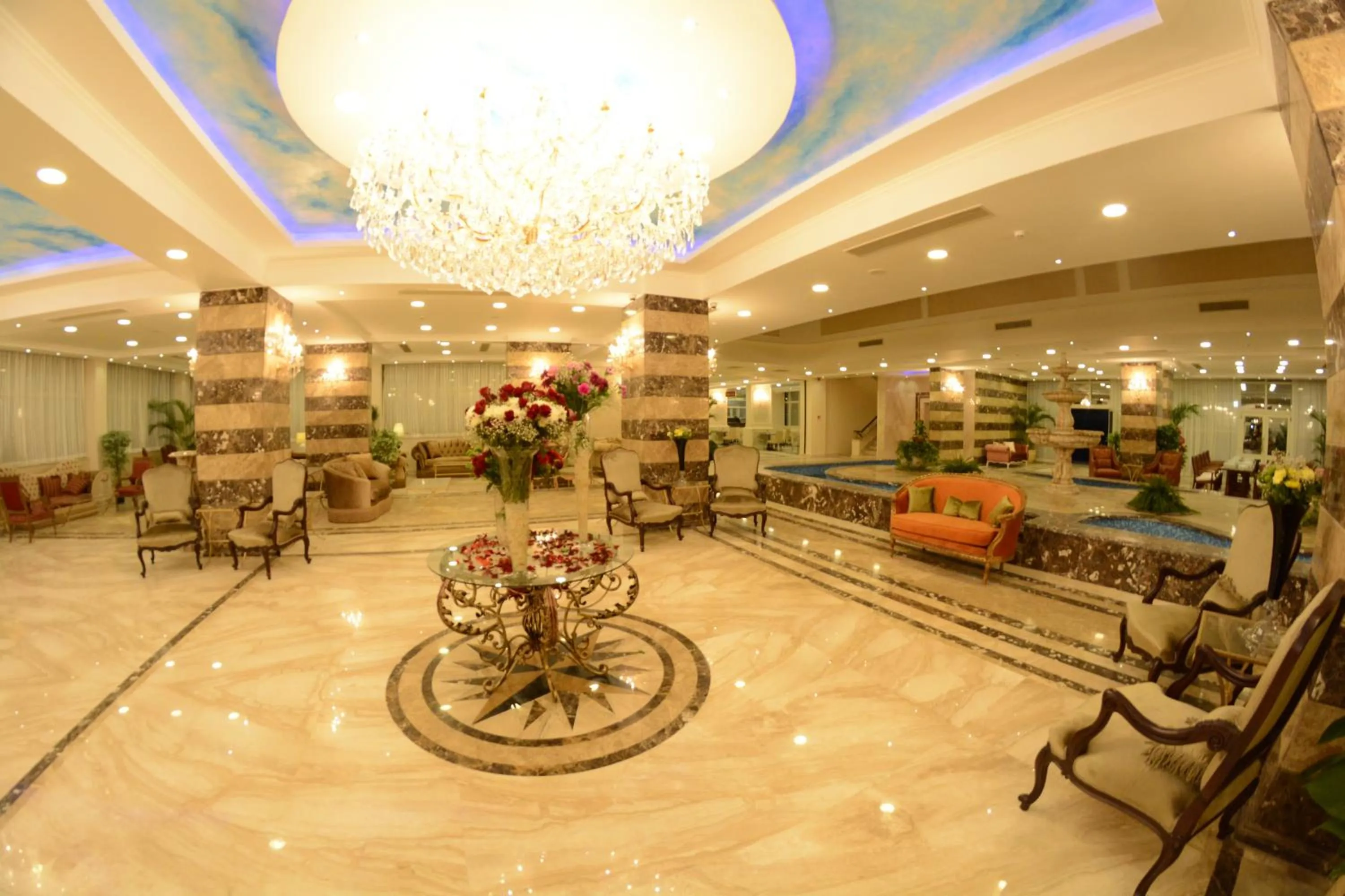 Lobby or reception in The Guard Hotel