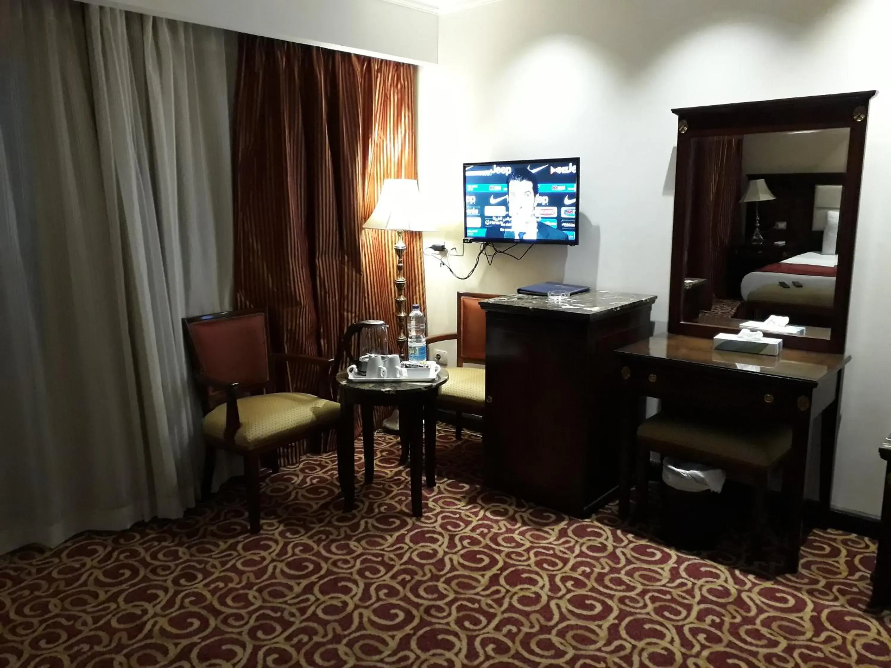 Deluxe Double or Twin Room with Pool View - single occupancy in The Guard Hotel Deluxe Double or Twin Room with Pool View - single occupancy in The Guard Hotel