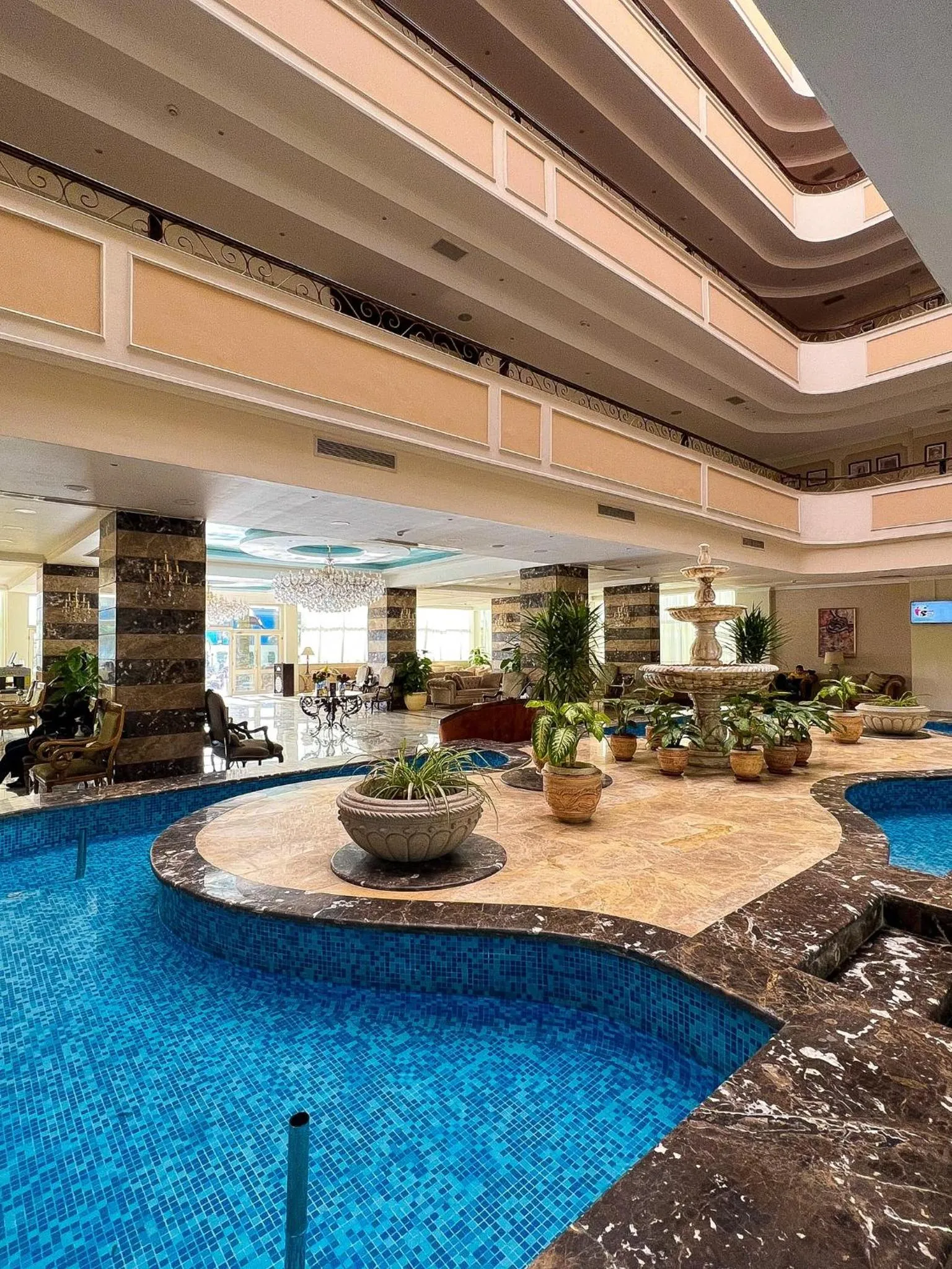 Lobby or reception in The Guard Hotel