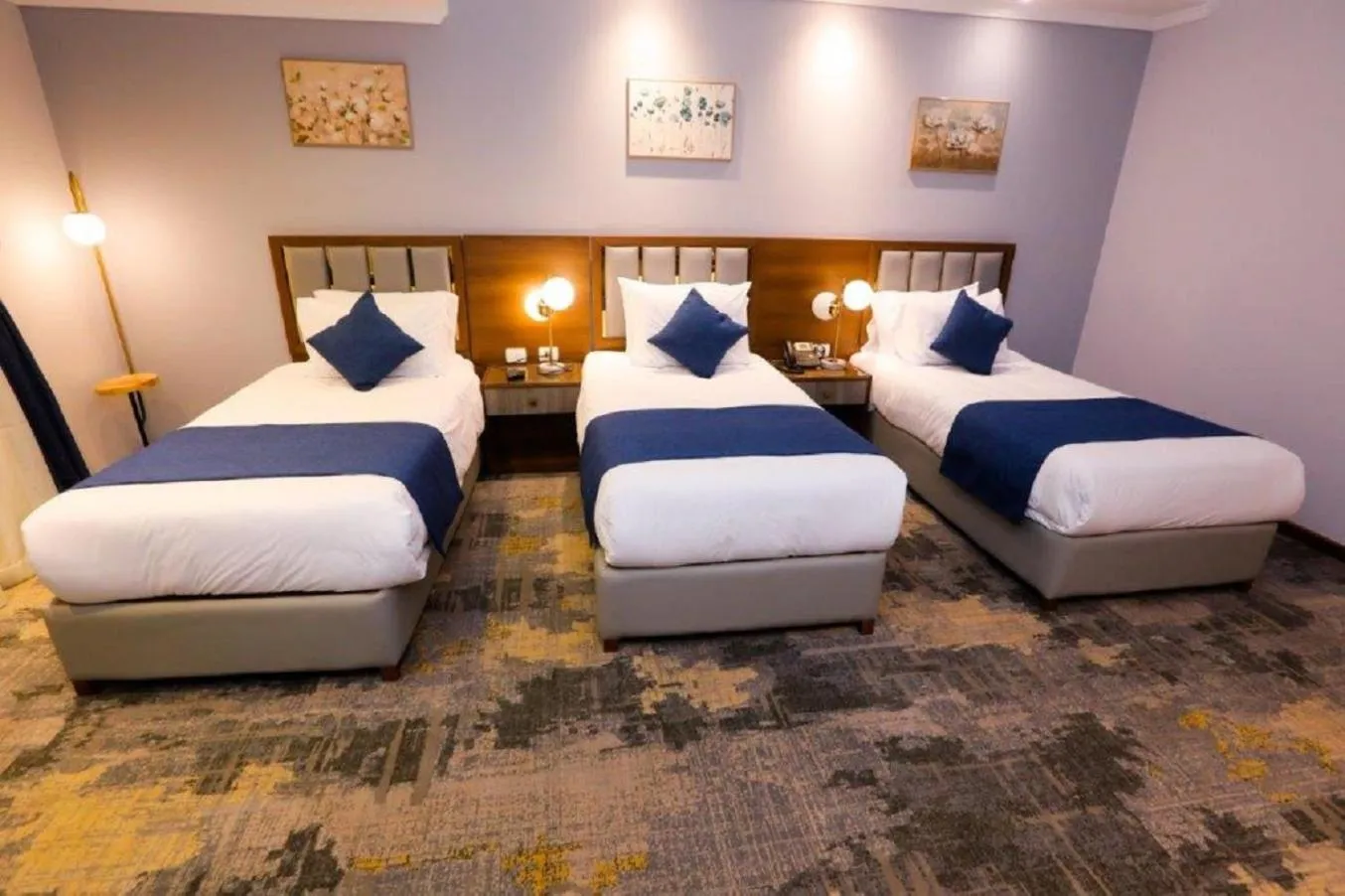 Bed in The Guard Hotel