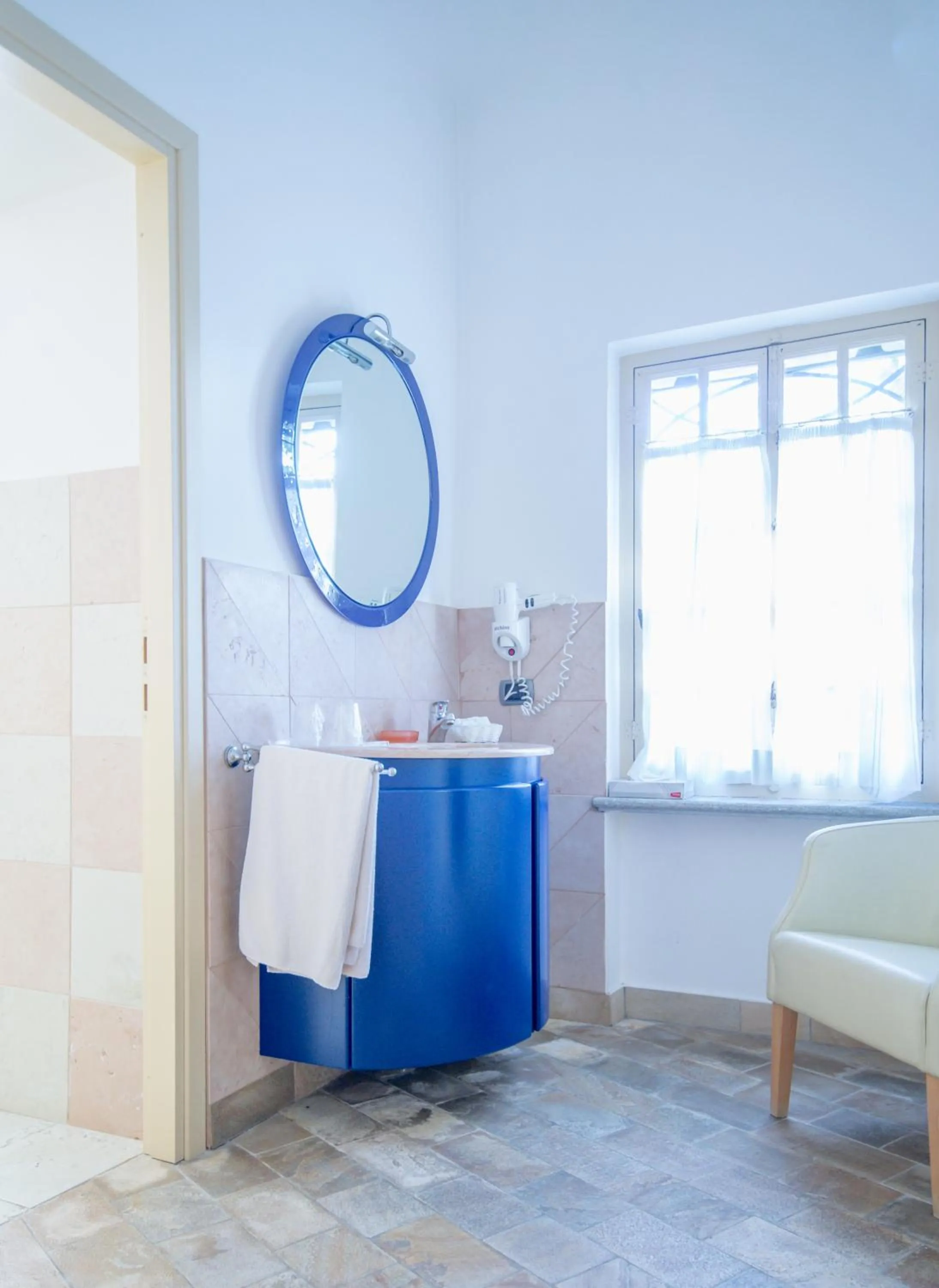 Bathroom in Castello Rosso