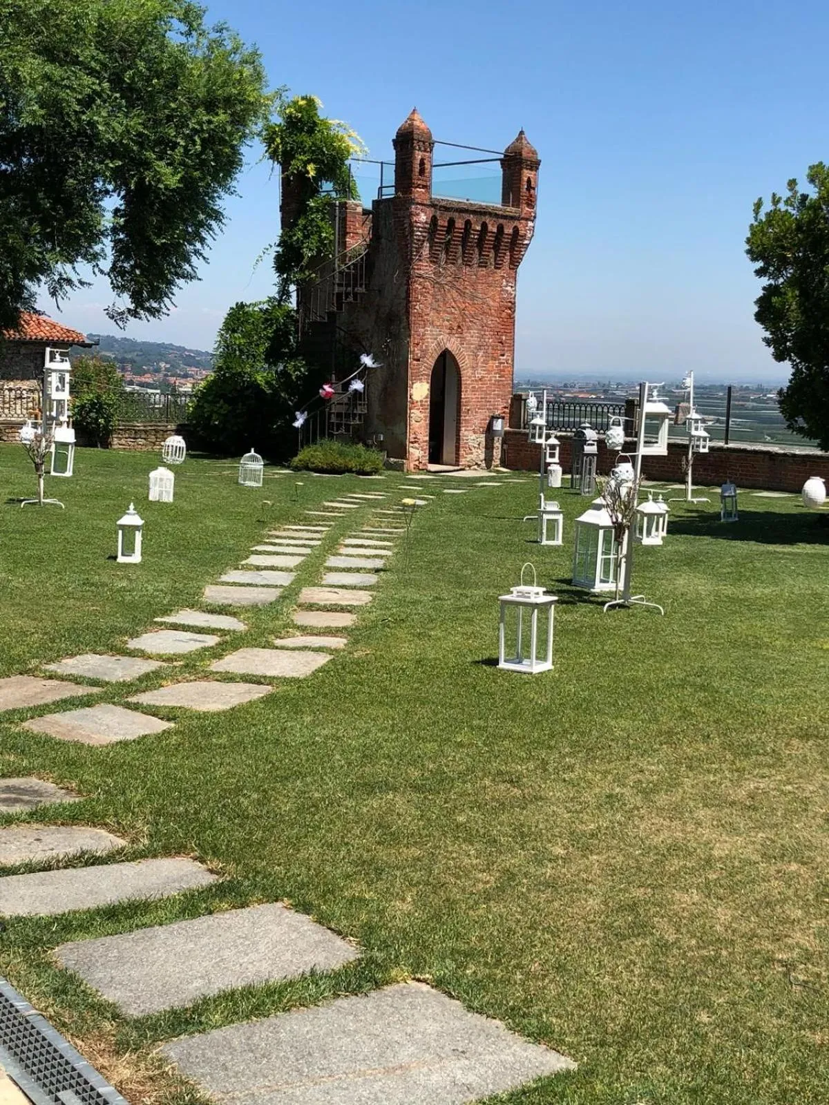 Garden in Castello Rosso