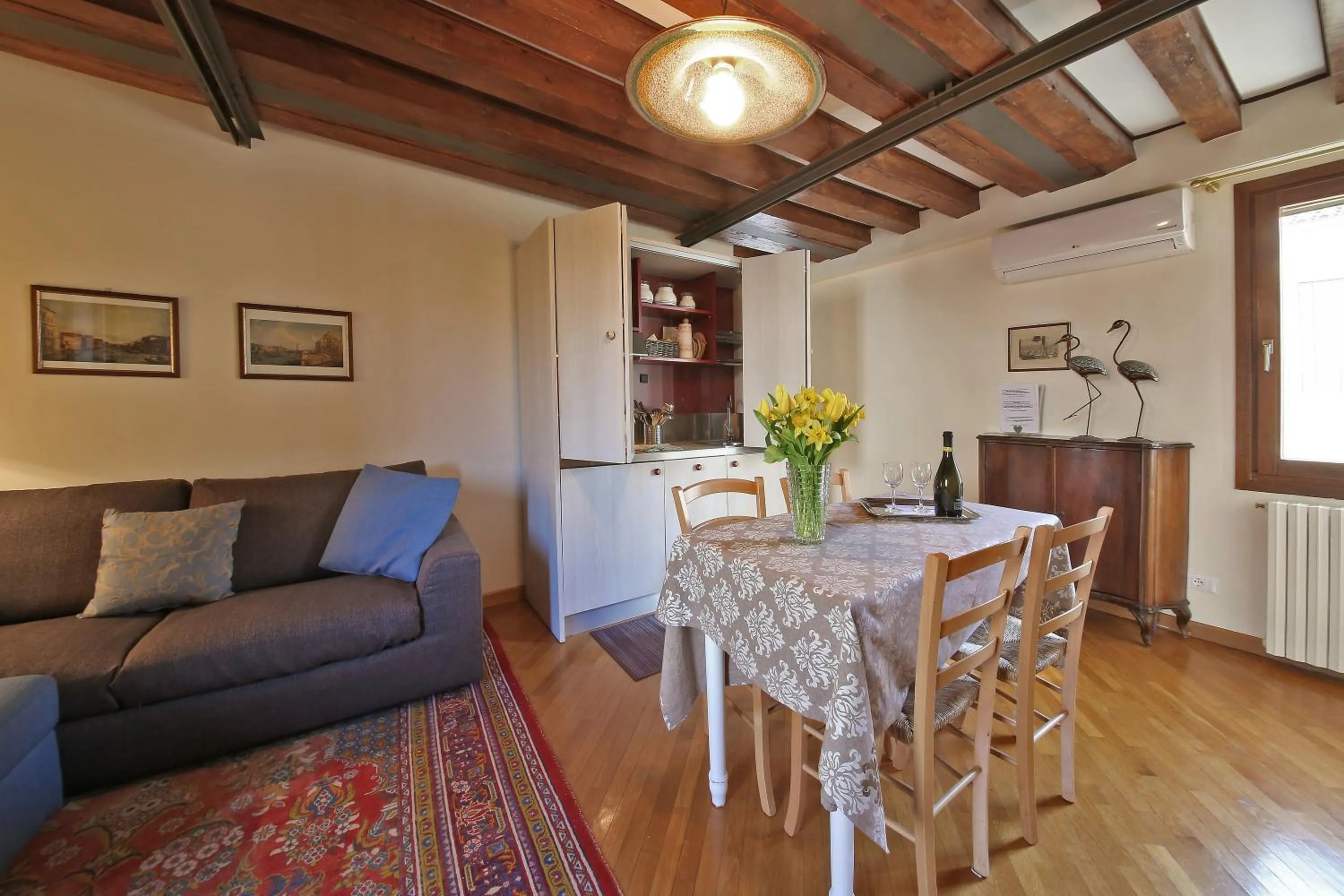 Living room in Appartamenti inside Palazzo Foscarini