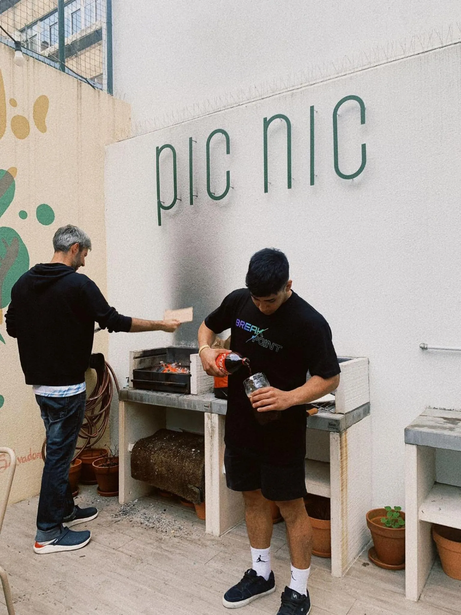 BBQ facilities in WOT Patio Social