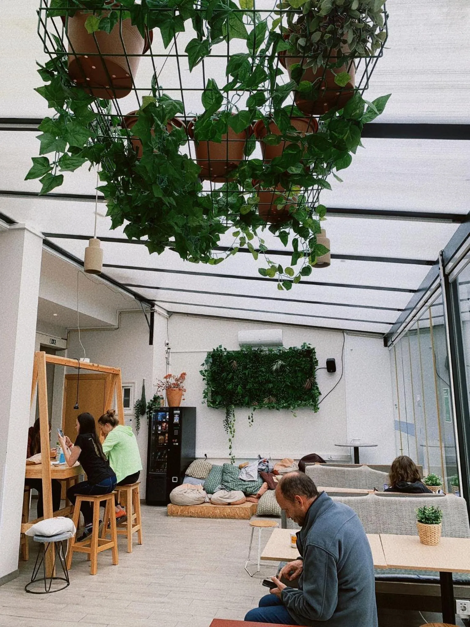Dining area in WOT Patio Social