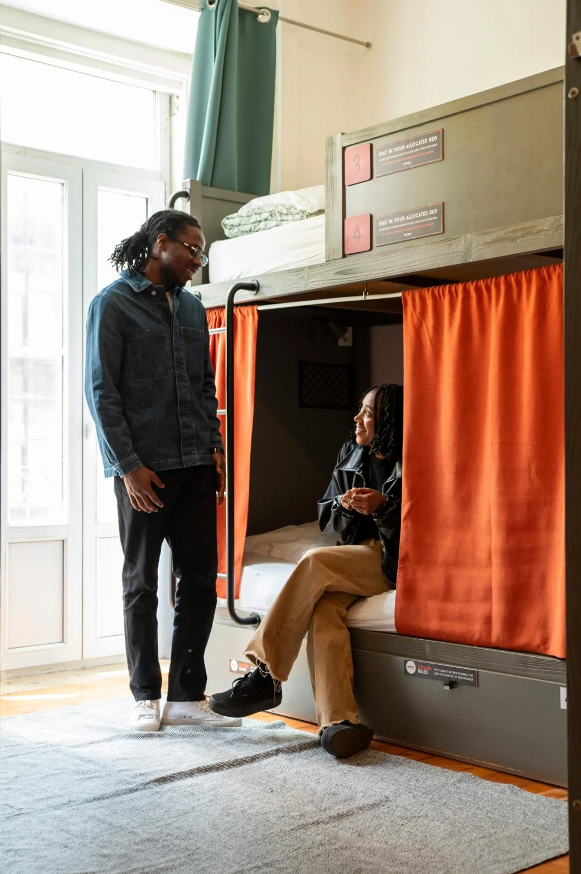 Bed in WOT Patio Social