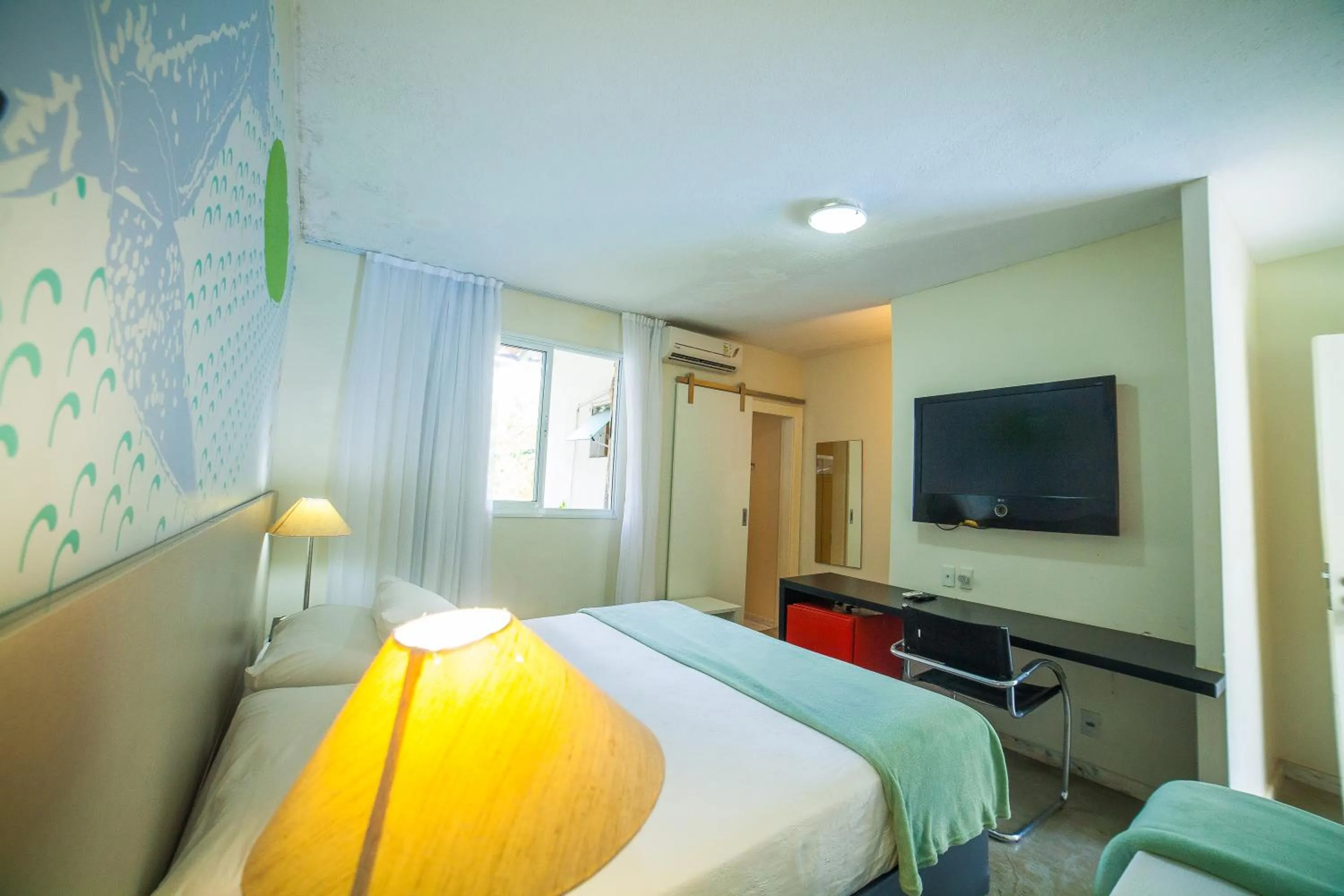 Bed in Armação dos Búzios Pousada Design