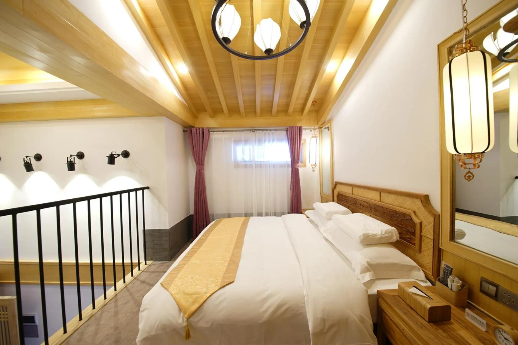 Bed in Pipa Hotel Datong