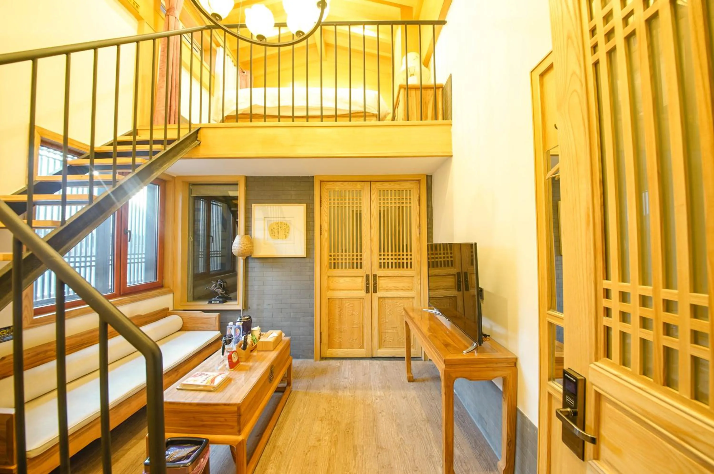 Living room in Pipa Hotel Datong