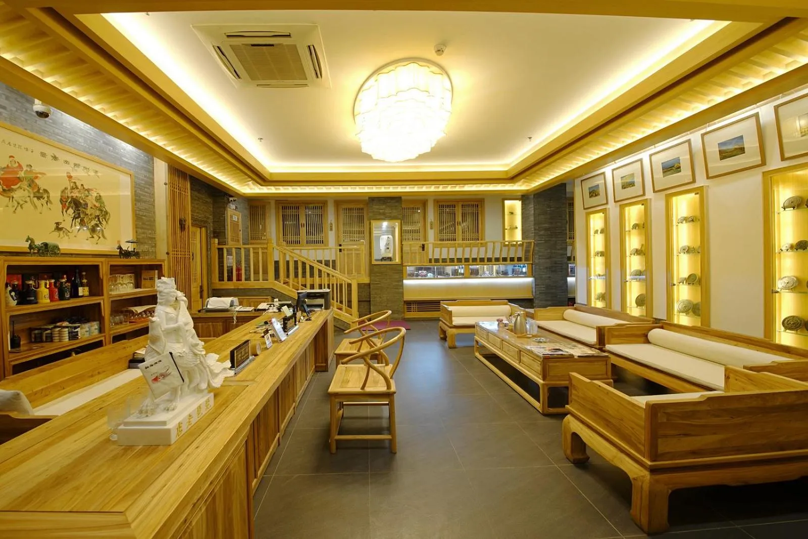 Seating area in Pipa Hotel Datong