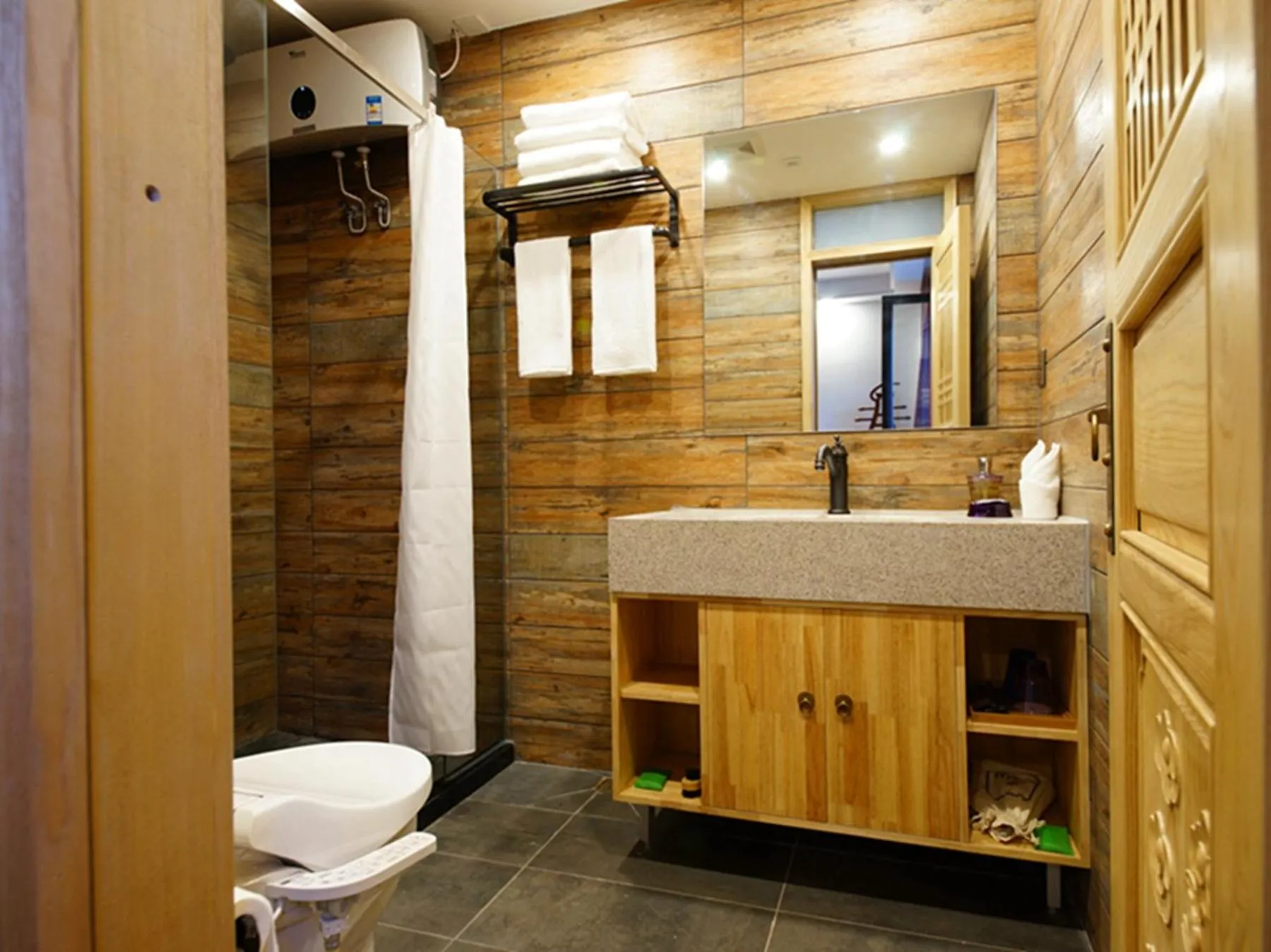 Bathroom in Pipa Hotel Datong