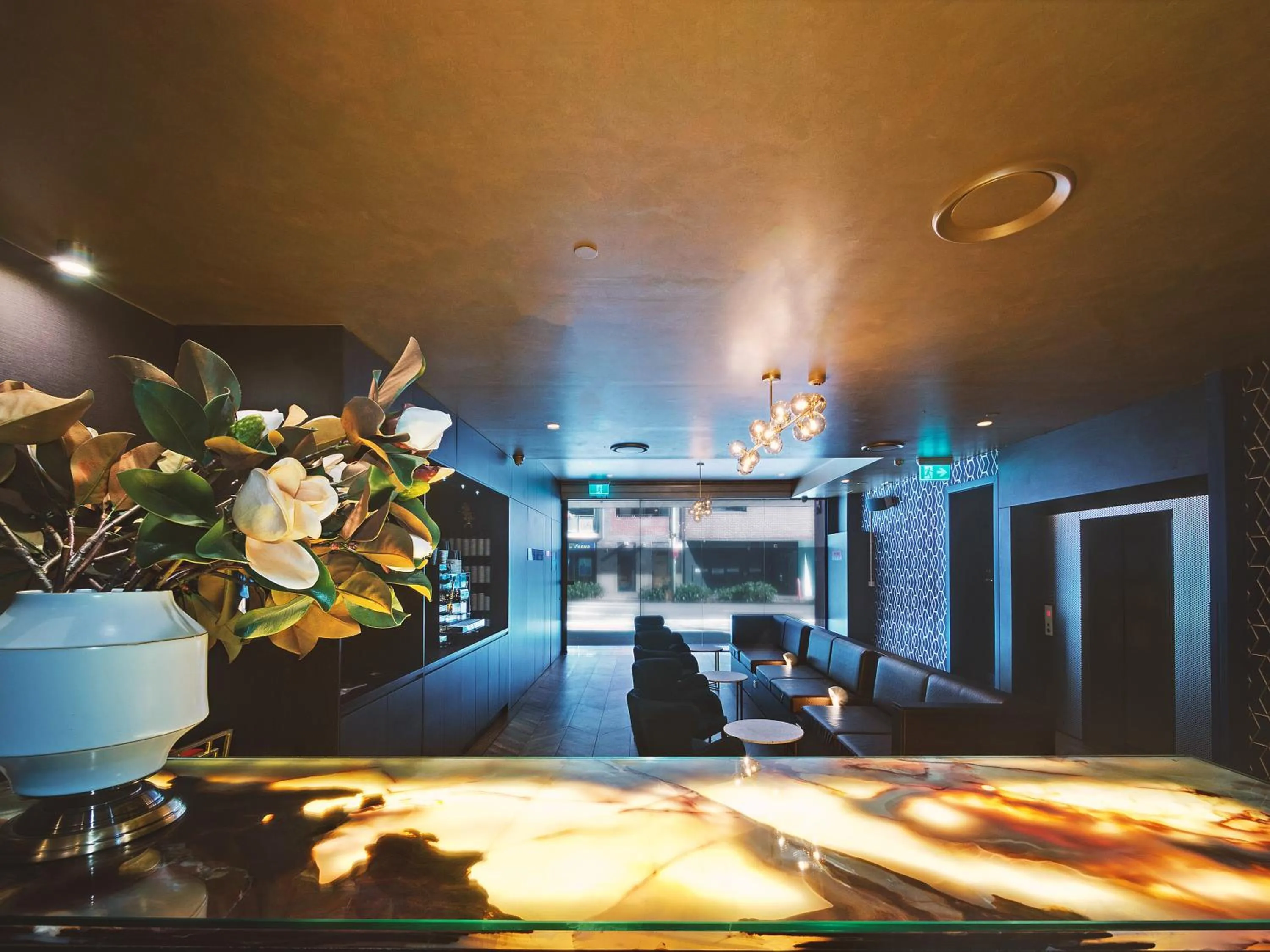 Lobby or reception in 28 Hotel