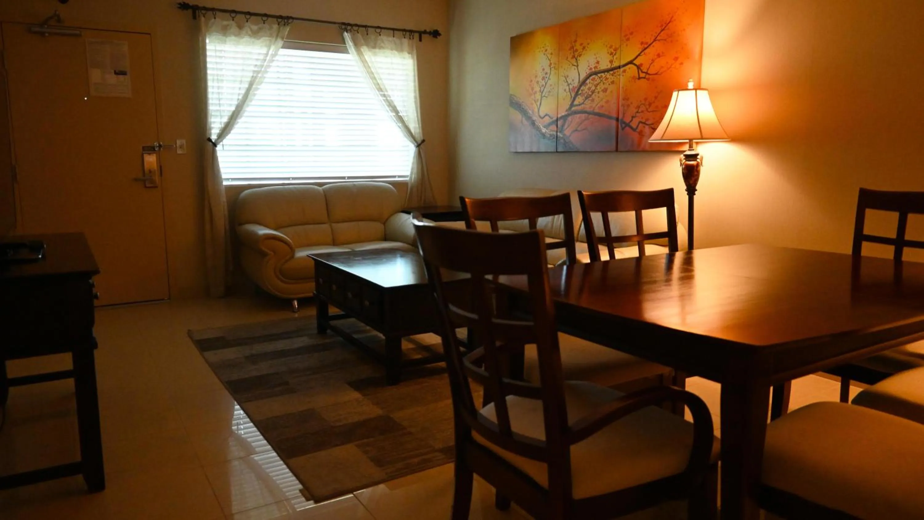 Living room, Dining Area in The Hotel Fullerton Anaheim