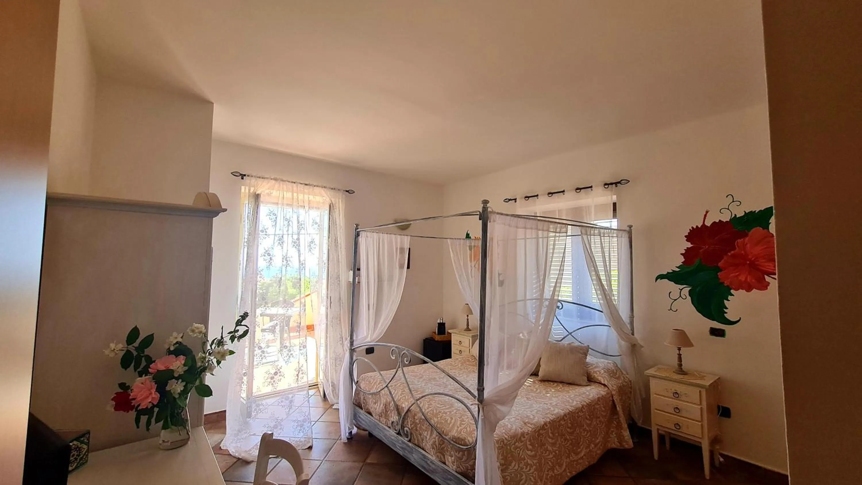 Photo of the whole room, Bed in B&B Giostell