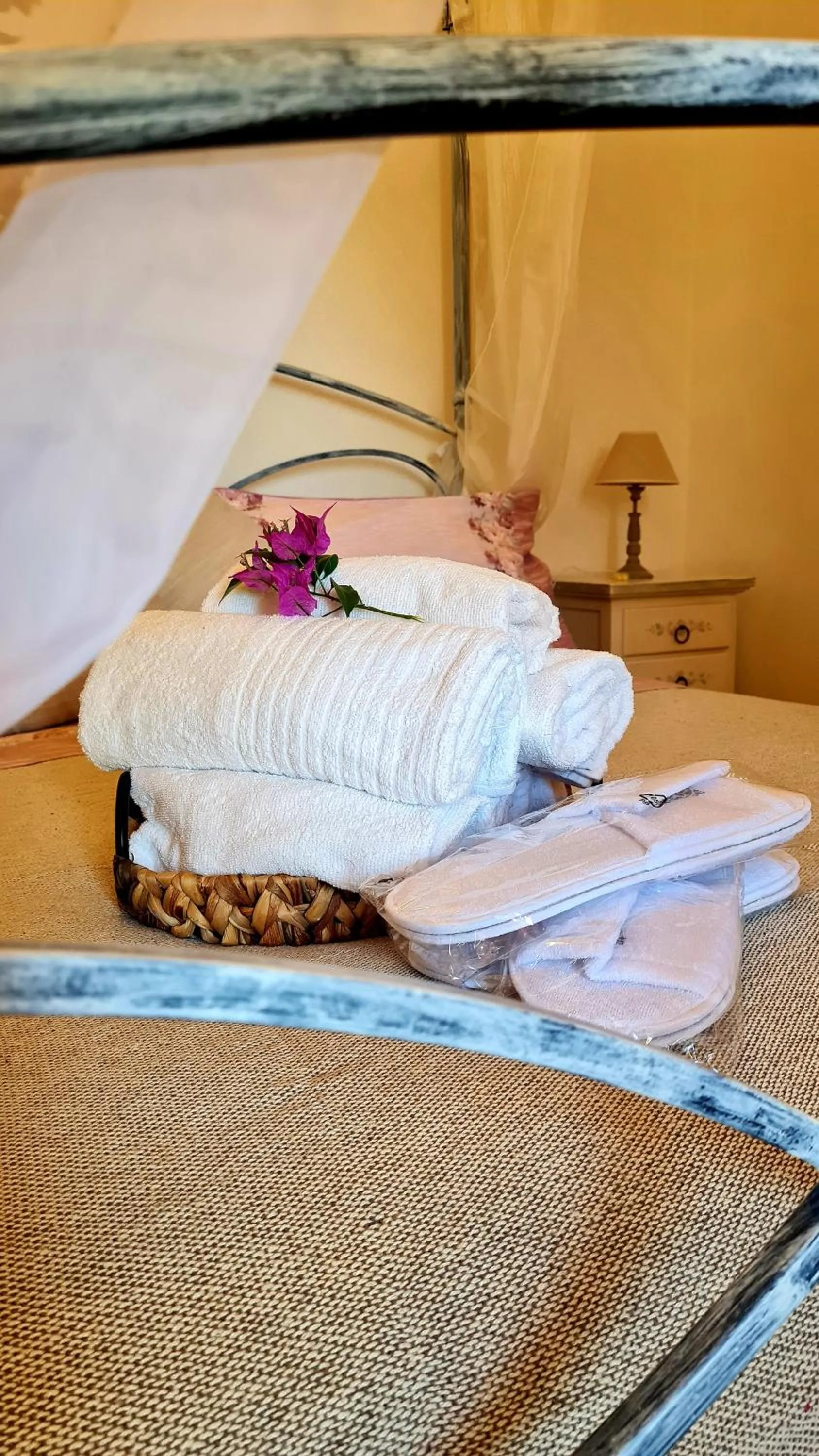 Photo of the whole room, Bed in B&B Giostell