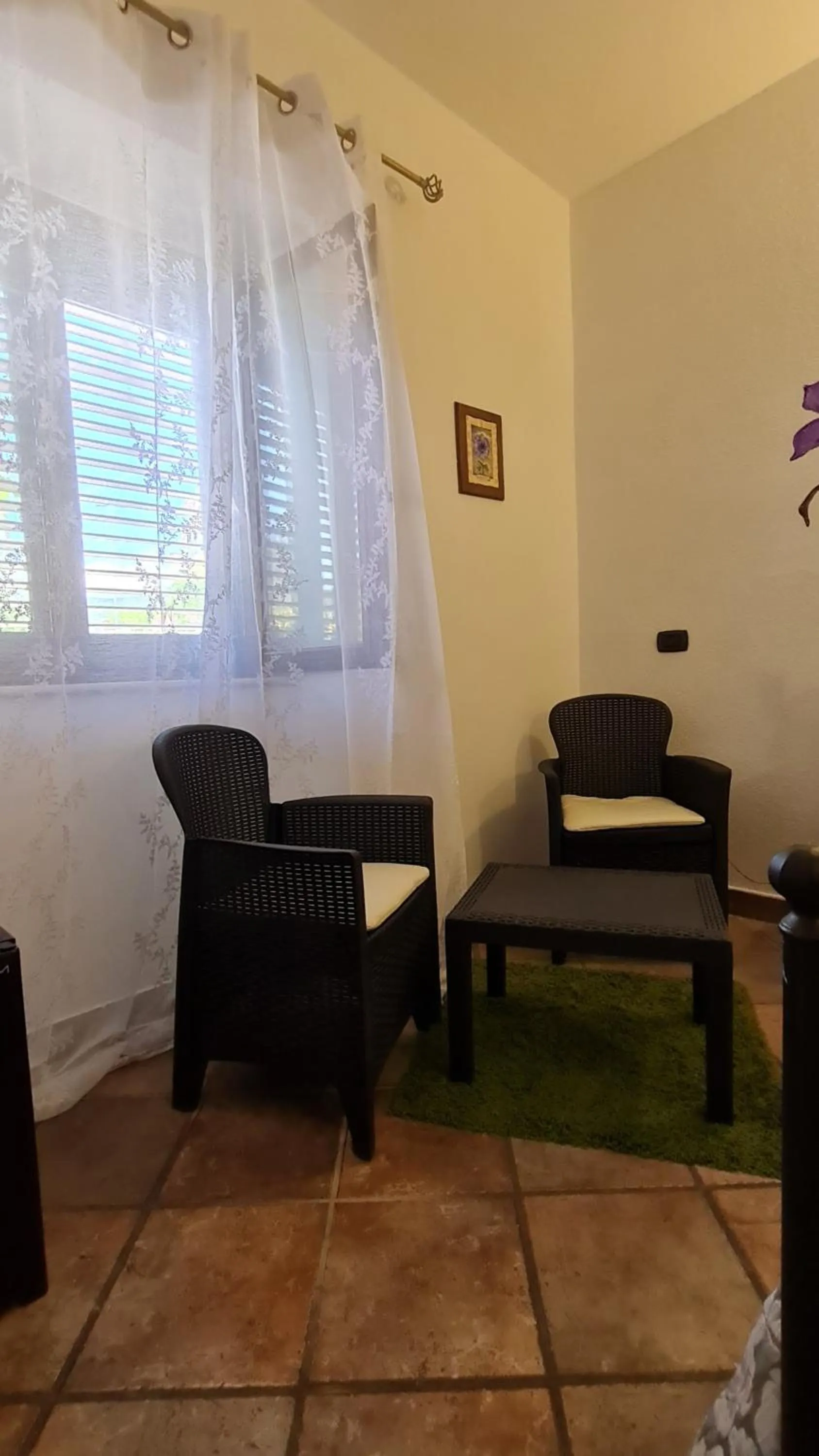 Seating area in B&B Giostell