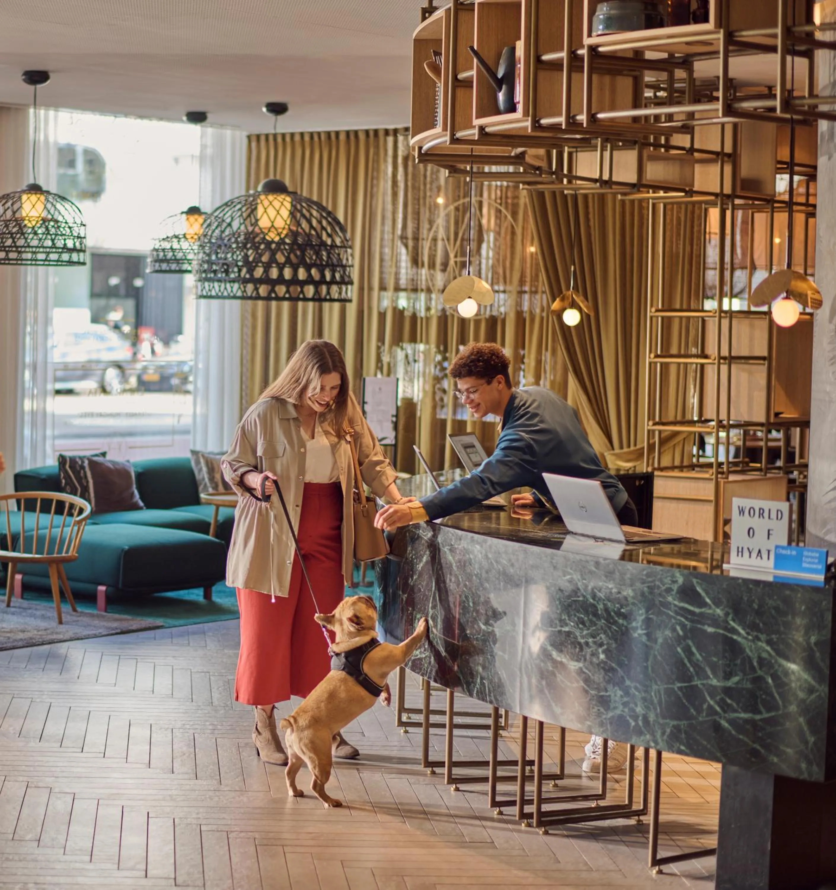 Lobby or reception in Hyatt Regency Amsterdam
