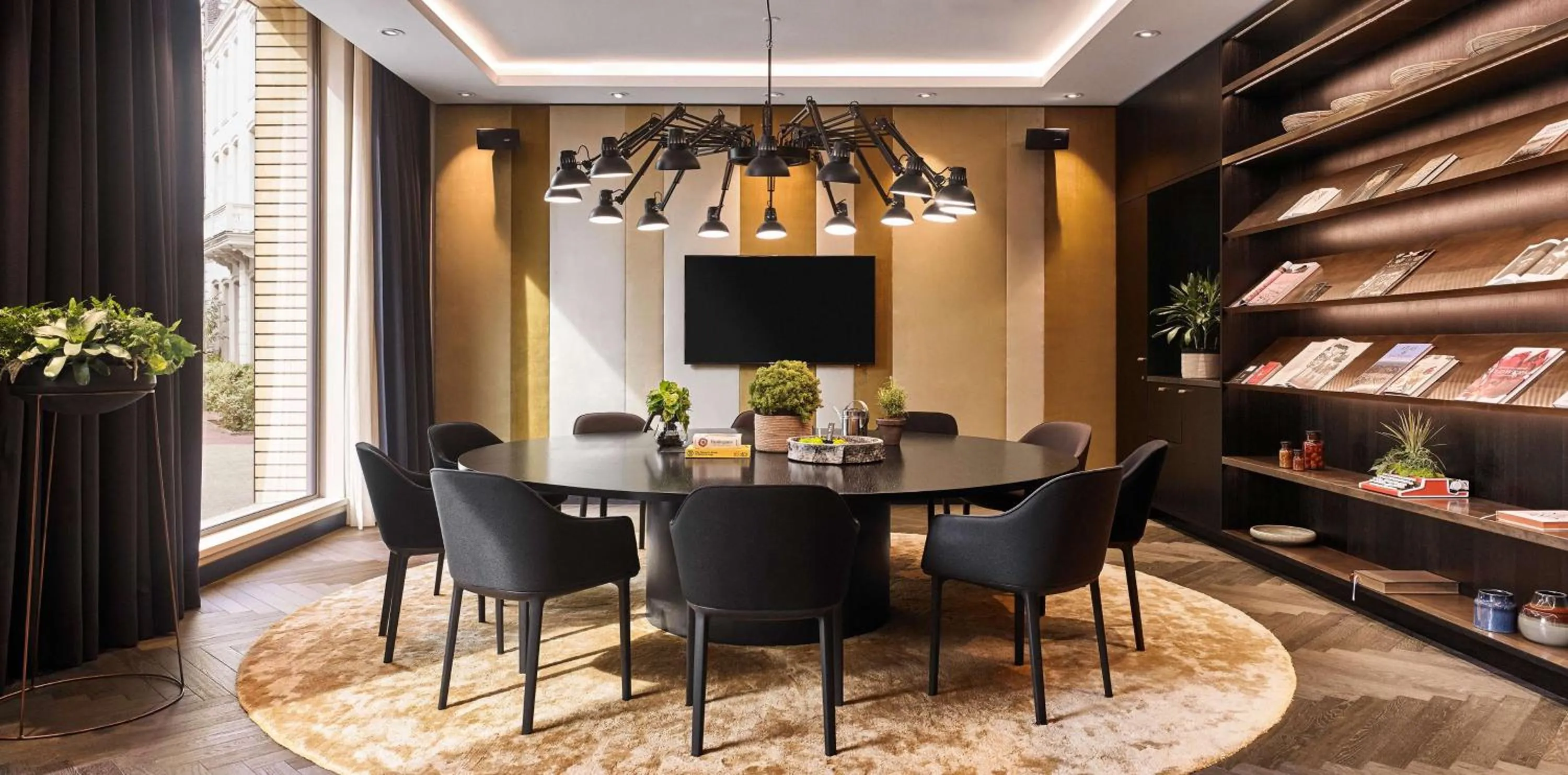 On site in Hyatt Regency Amsterdam