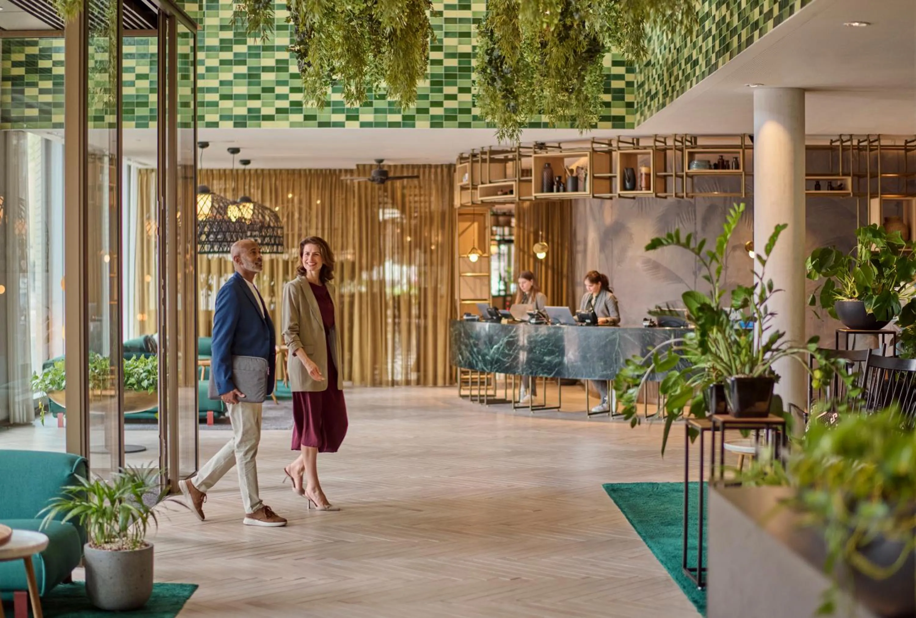 People in Hyatt Regency Amsterdam