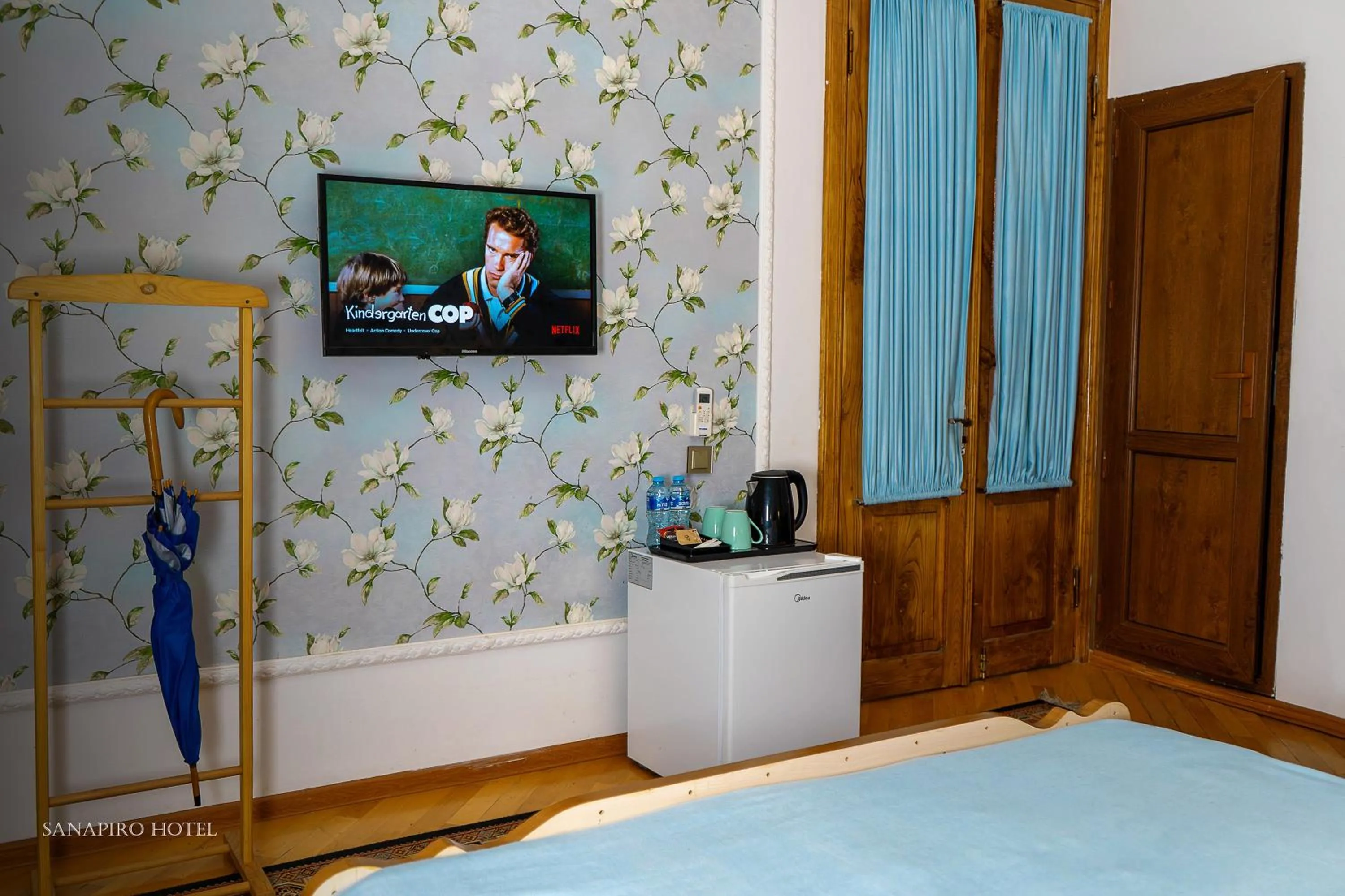 Bedroom, Bed in Sanapiro Hotel