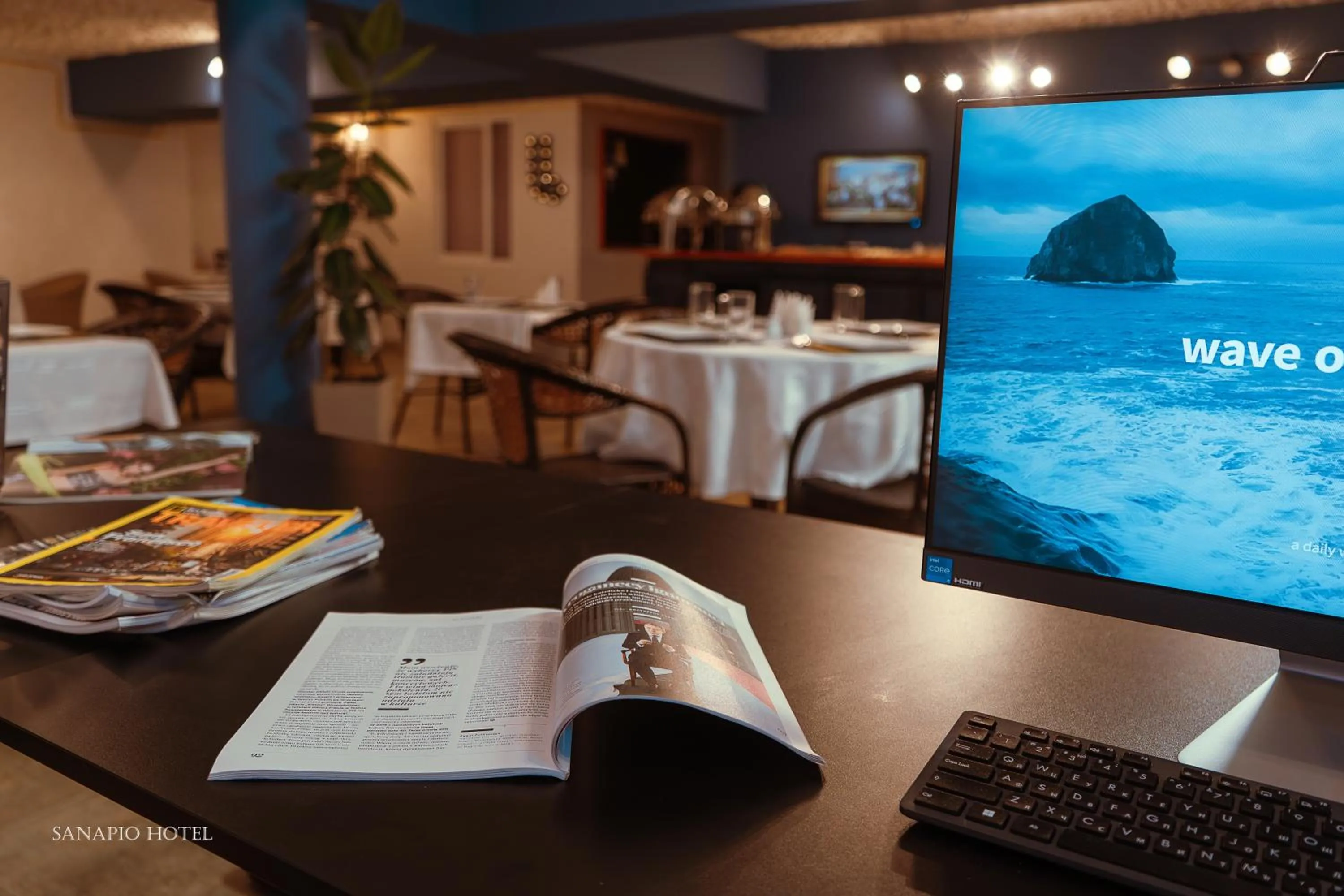 Business facilities in Sanapiro Hotel