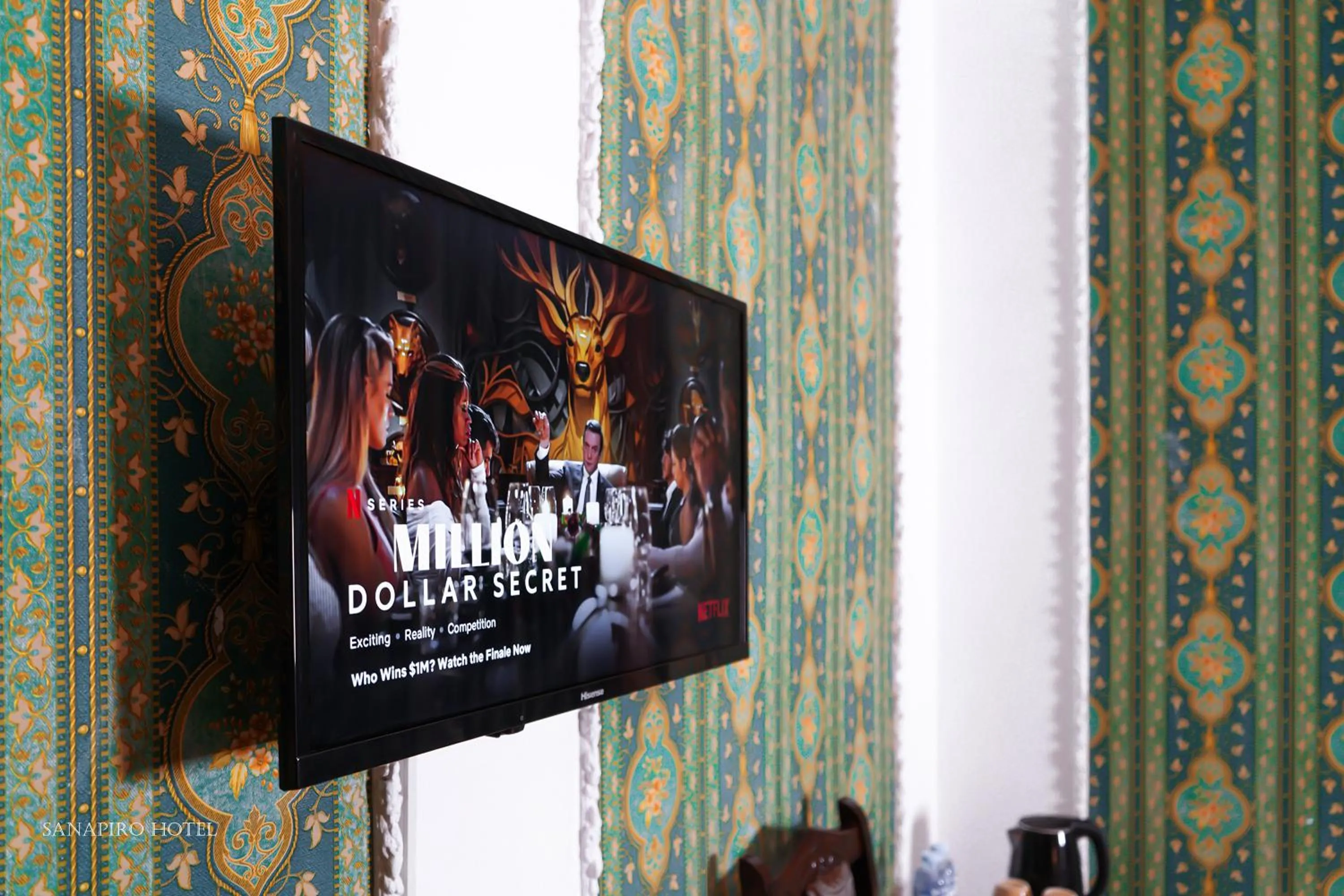 TV and multimedia in Sanapiro Hotel