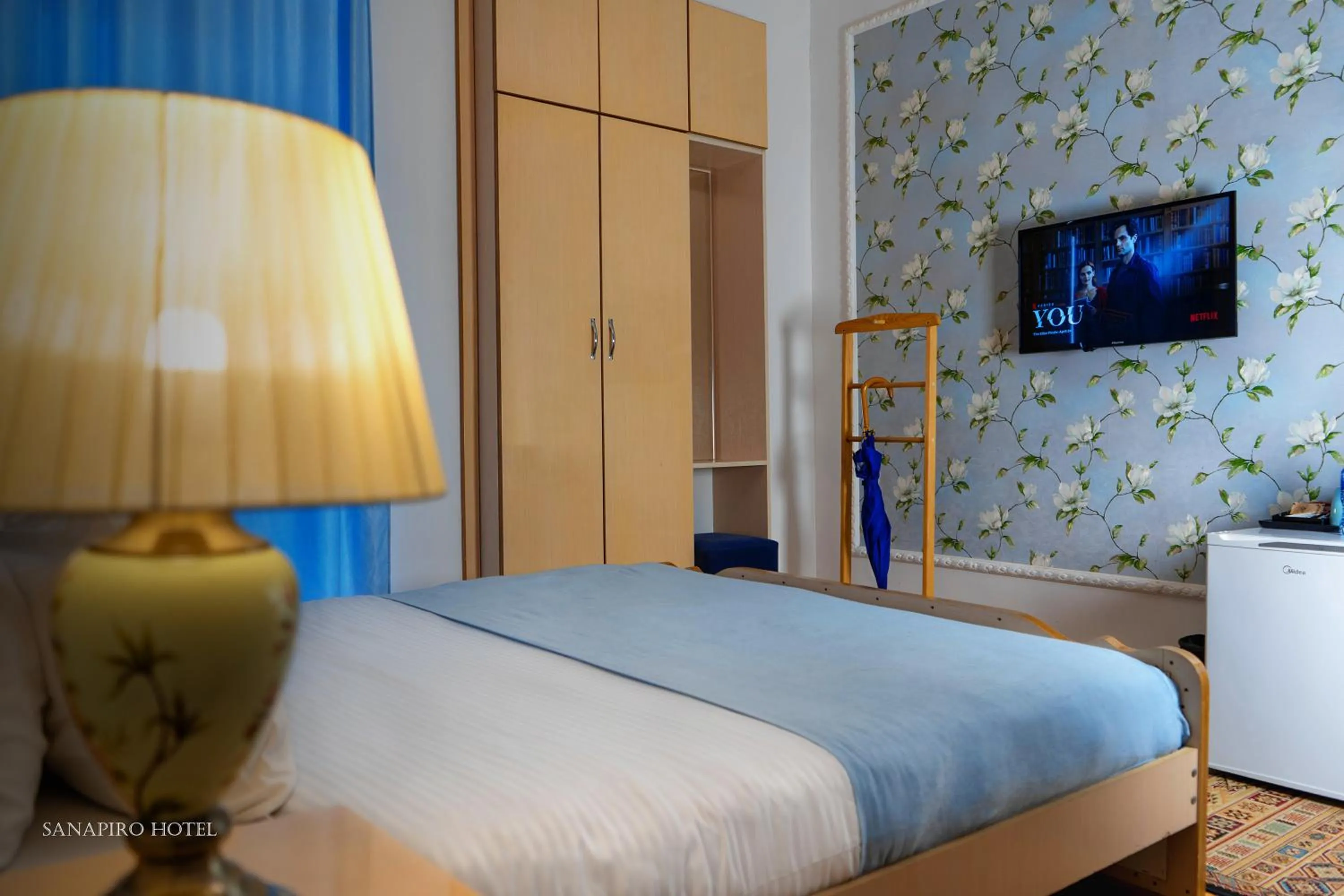 Bedroom, Bed in Sanapiro Hotel