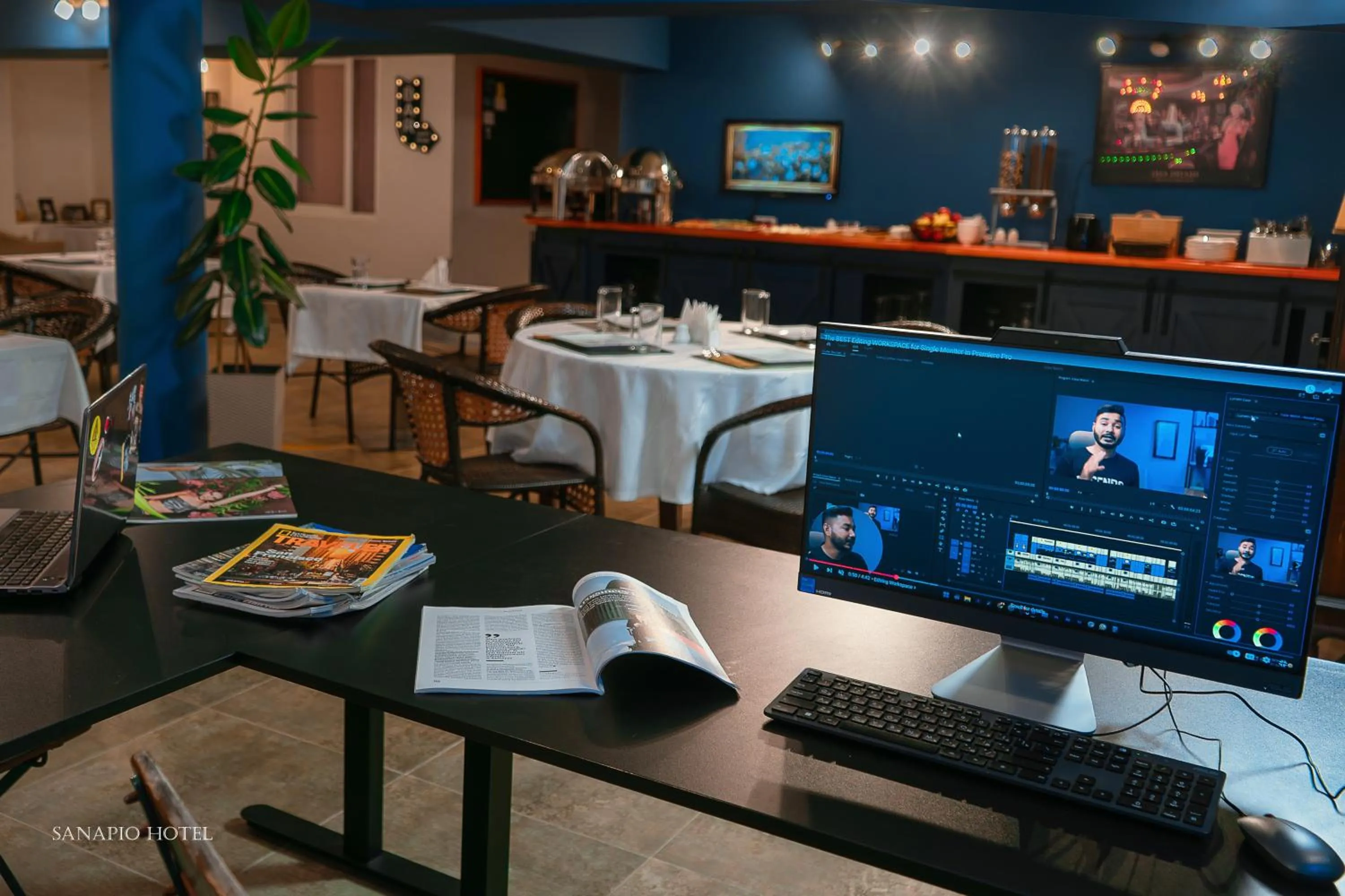 Business facilities in Sanapiro Hotel