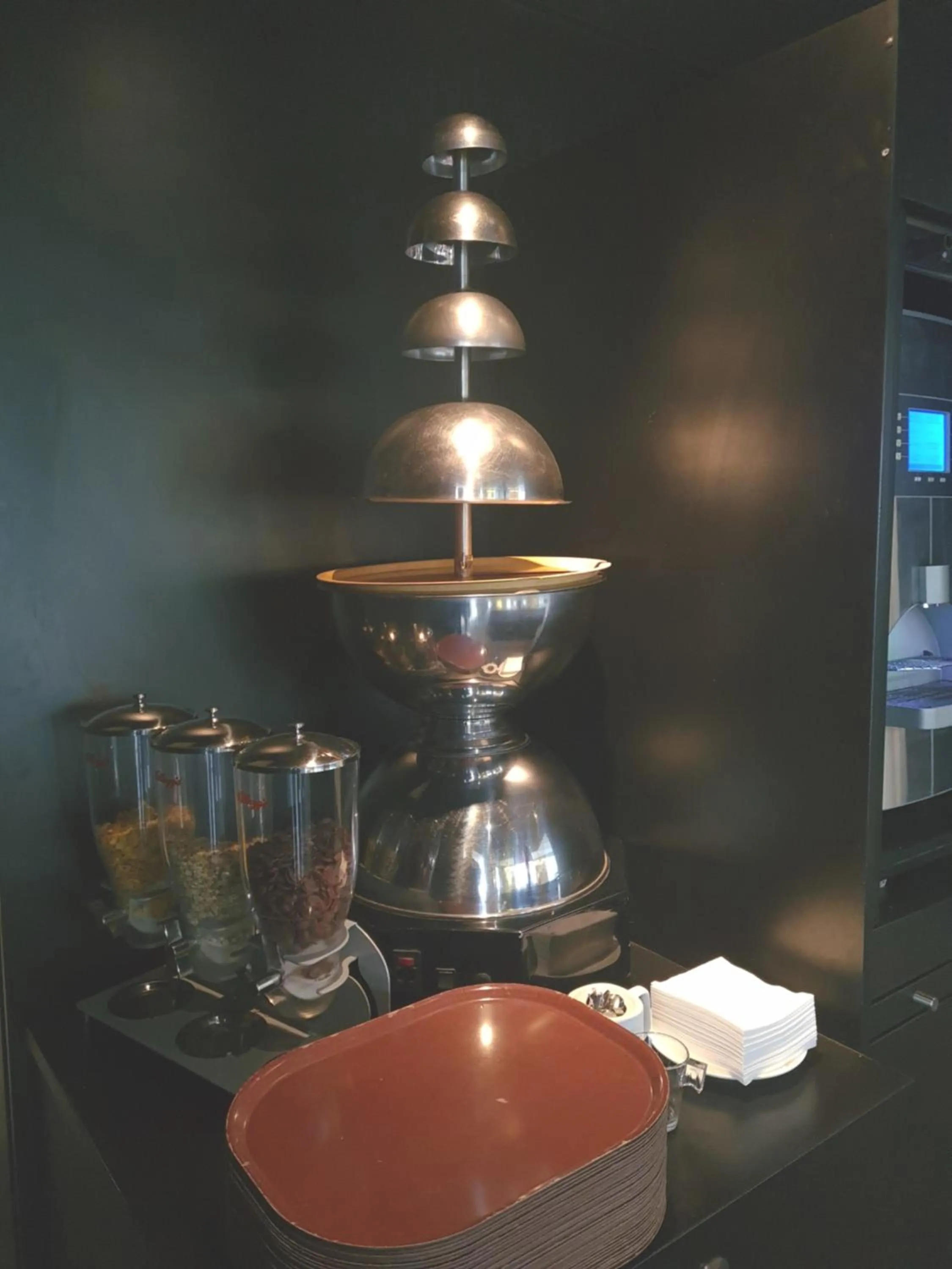 Buffet breakfast in Brit Hotel Confort Nancy Lunéville