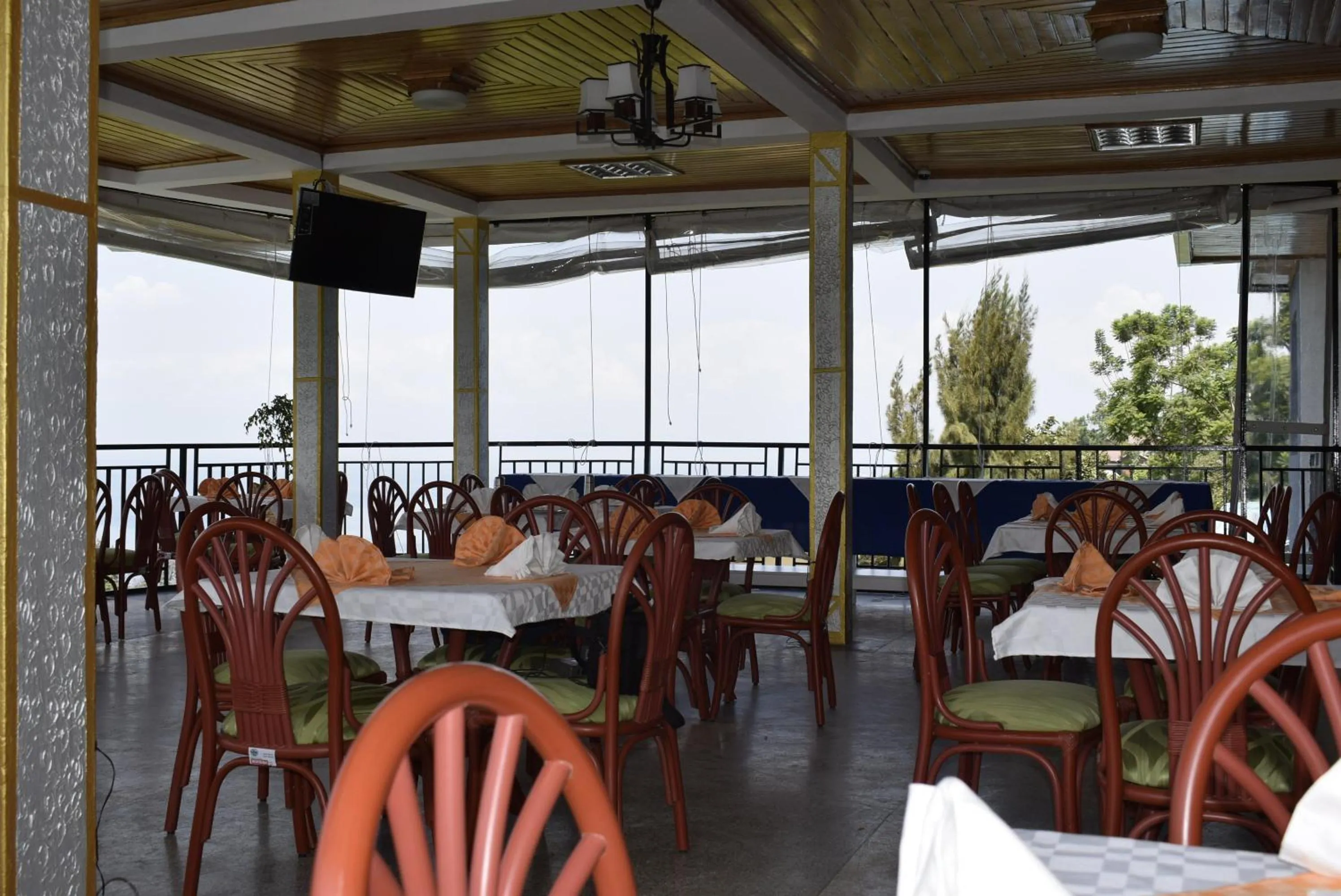Restaurant/places to eat in Kivu Peace View Hotel