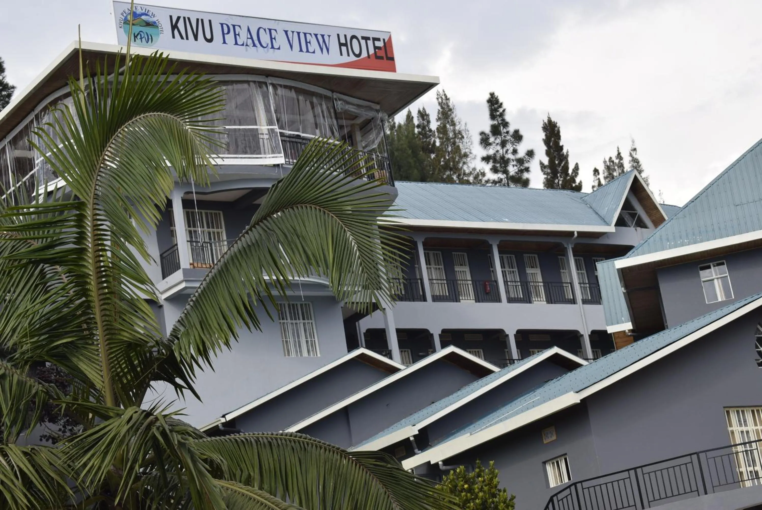 Property building in Kivu Peace View Hotel