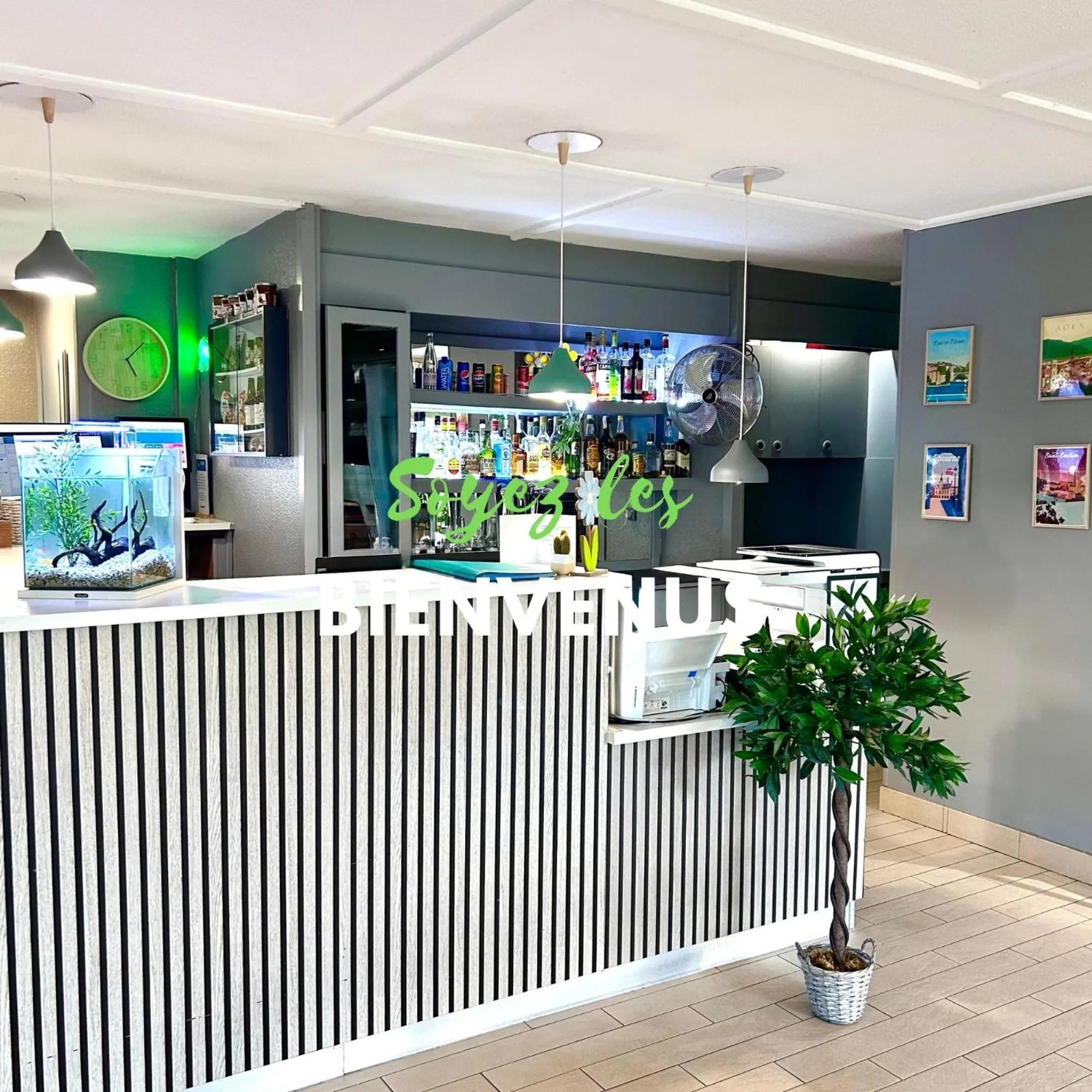 Lobby or reception in Campanile Marmande